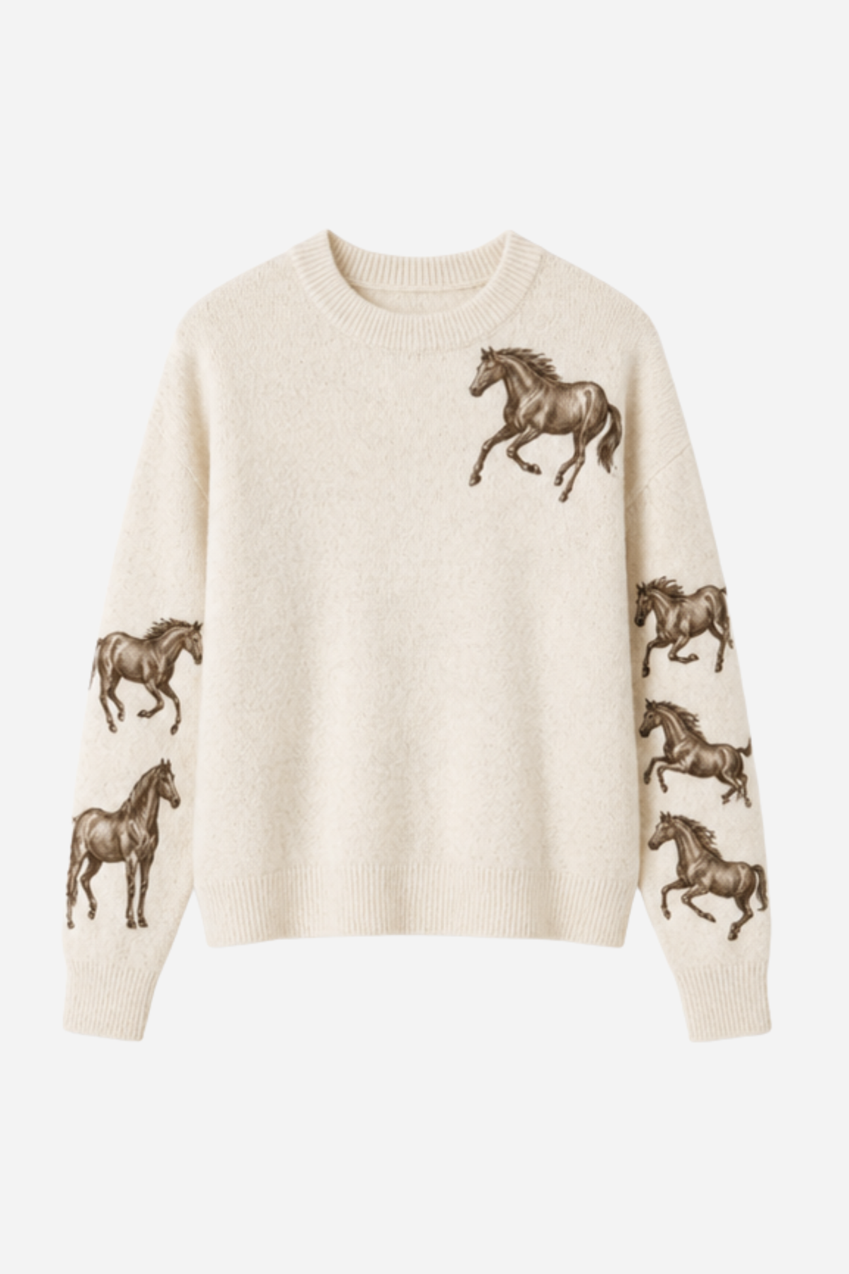 Charli Horse Sweater - Ivory