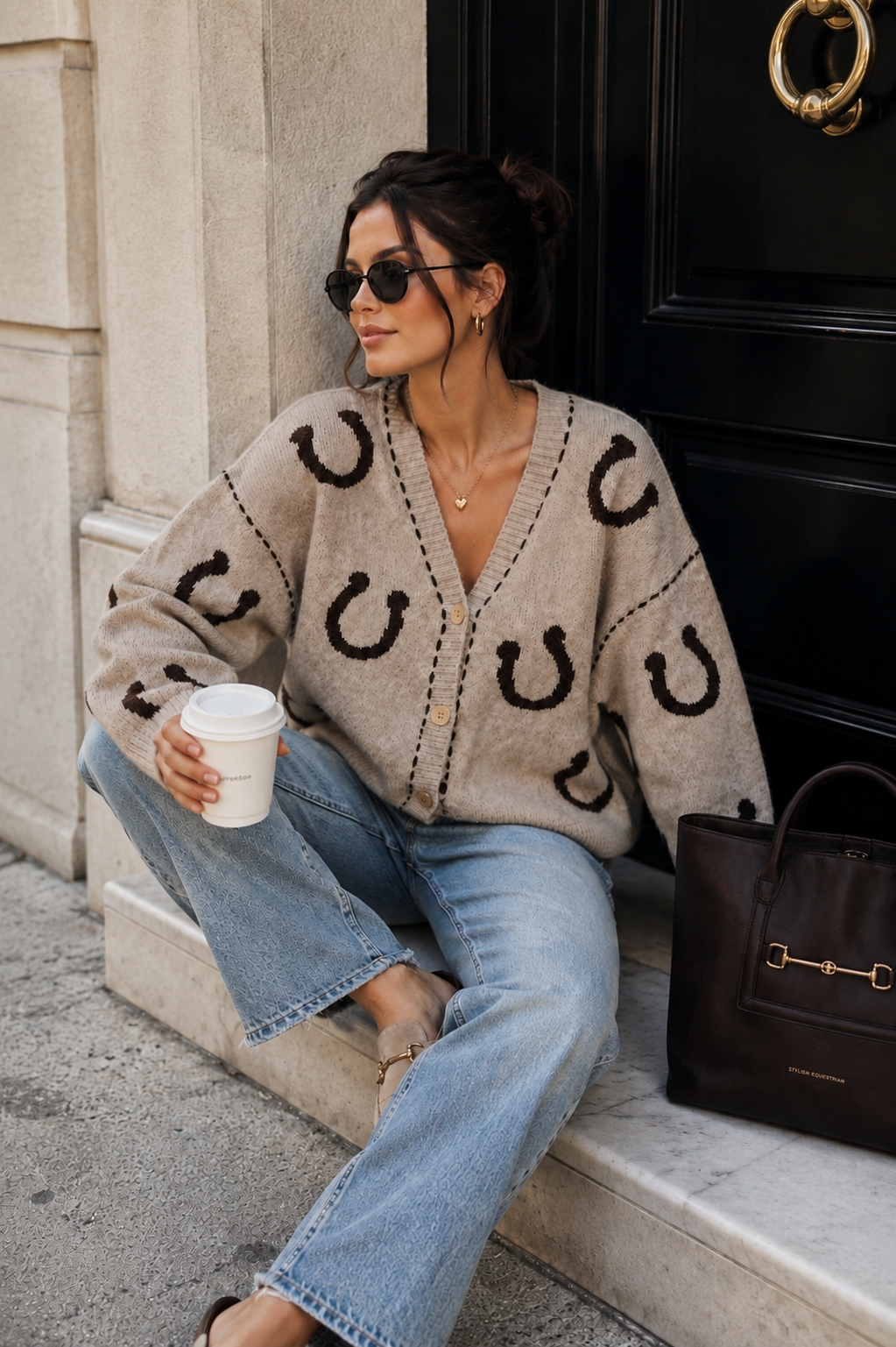 Harmony Horseshoe Cardigan