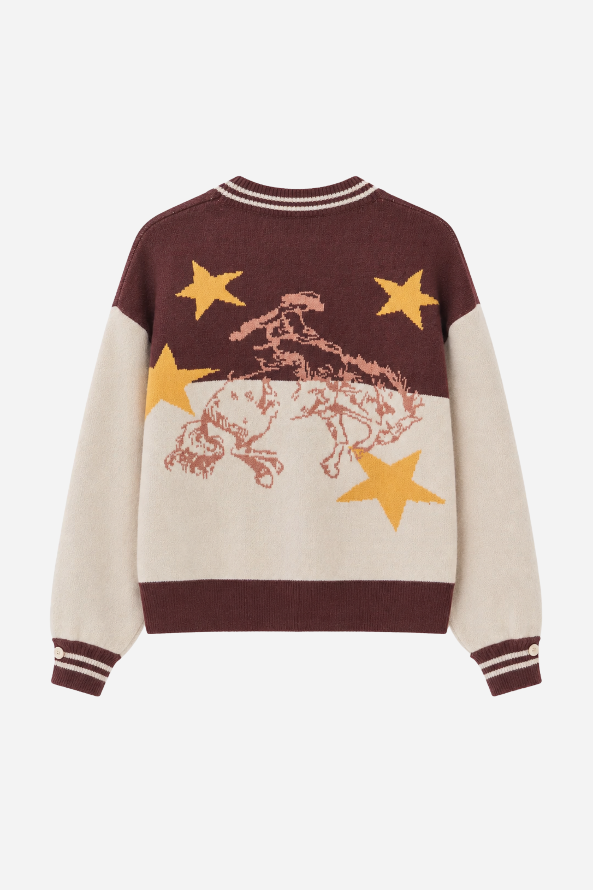 Cowboy Charm Patch Cardigan