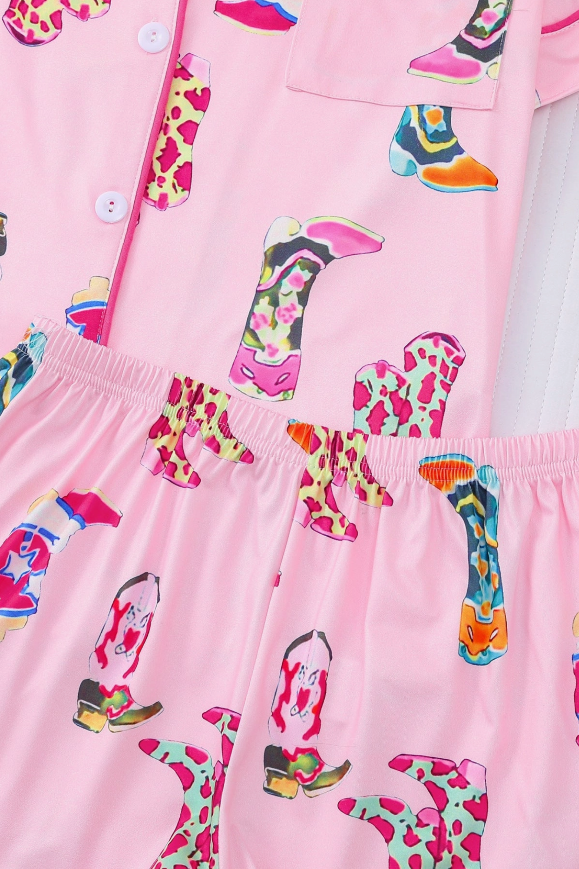 Head Over Boots Pajama Set