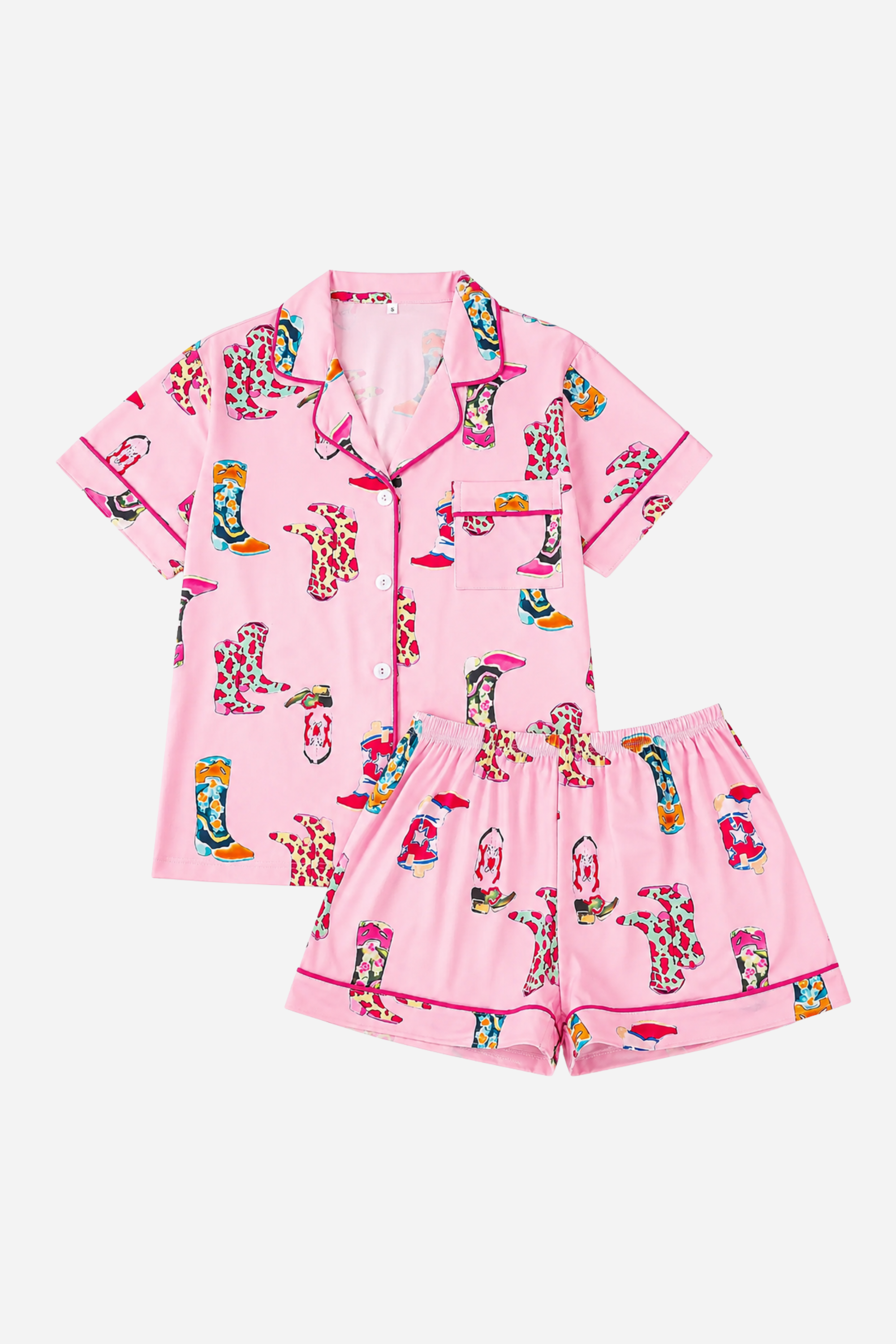 Head Over Boots Pajama Set