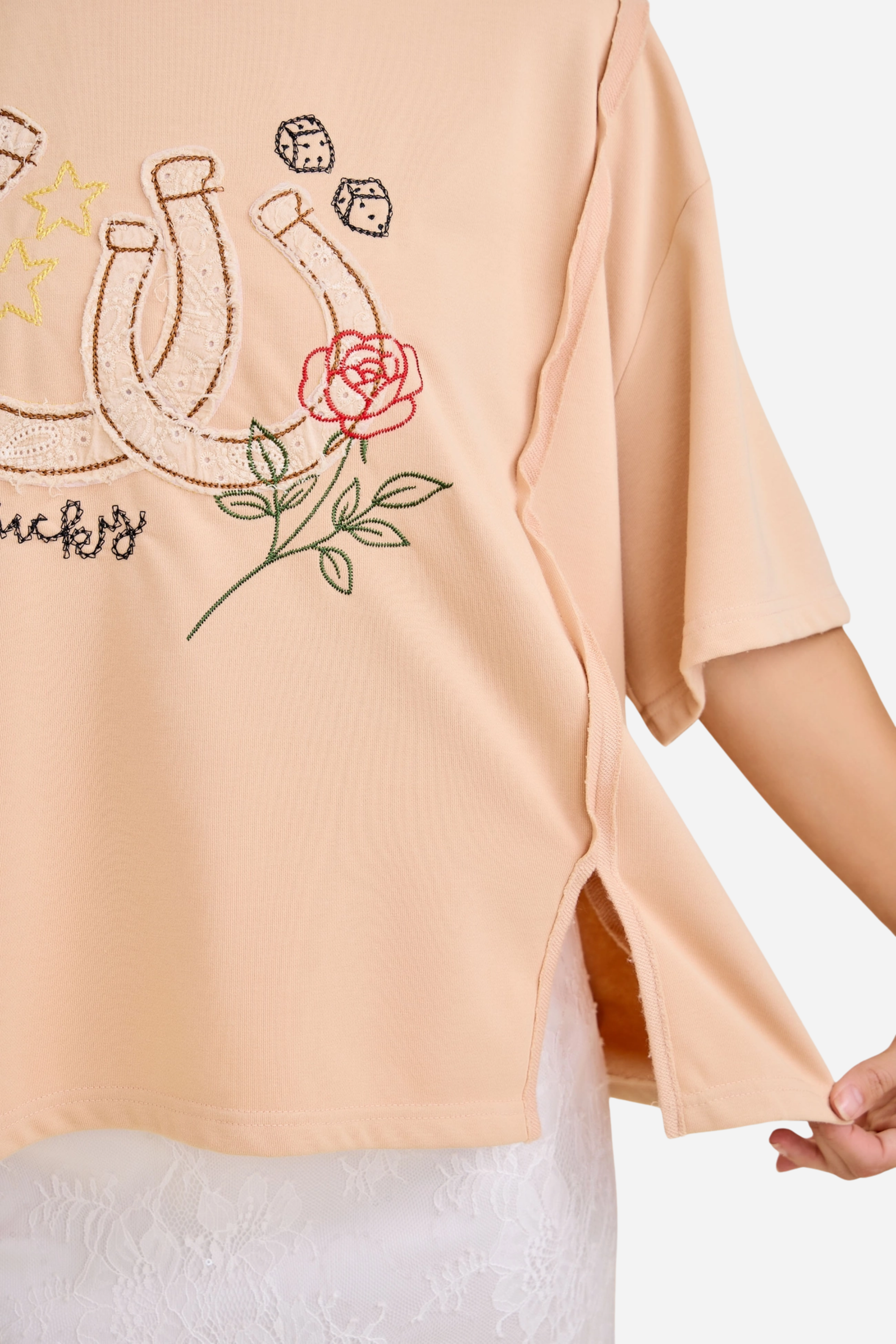 Cowgirl Charm Embroidered Tee
