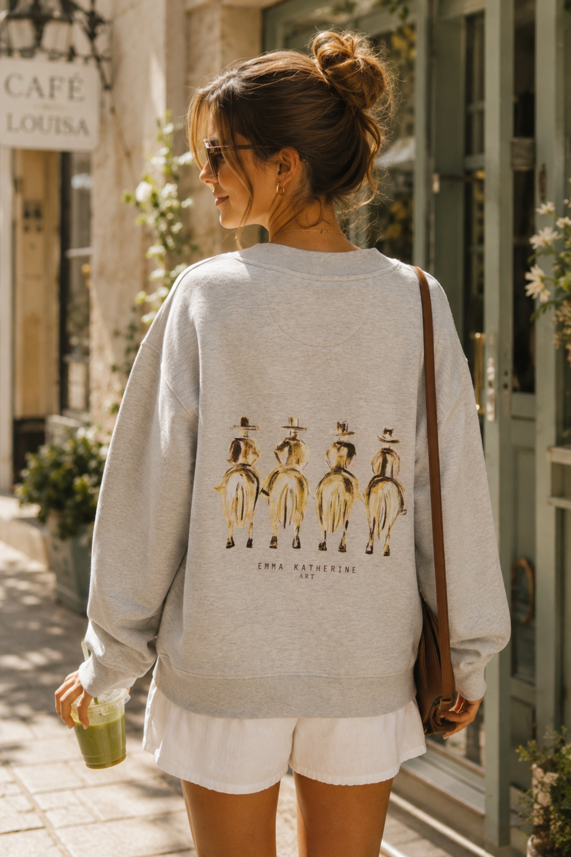 Lucky You Mockneck Sweatshirt