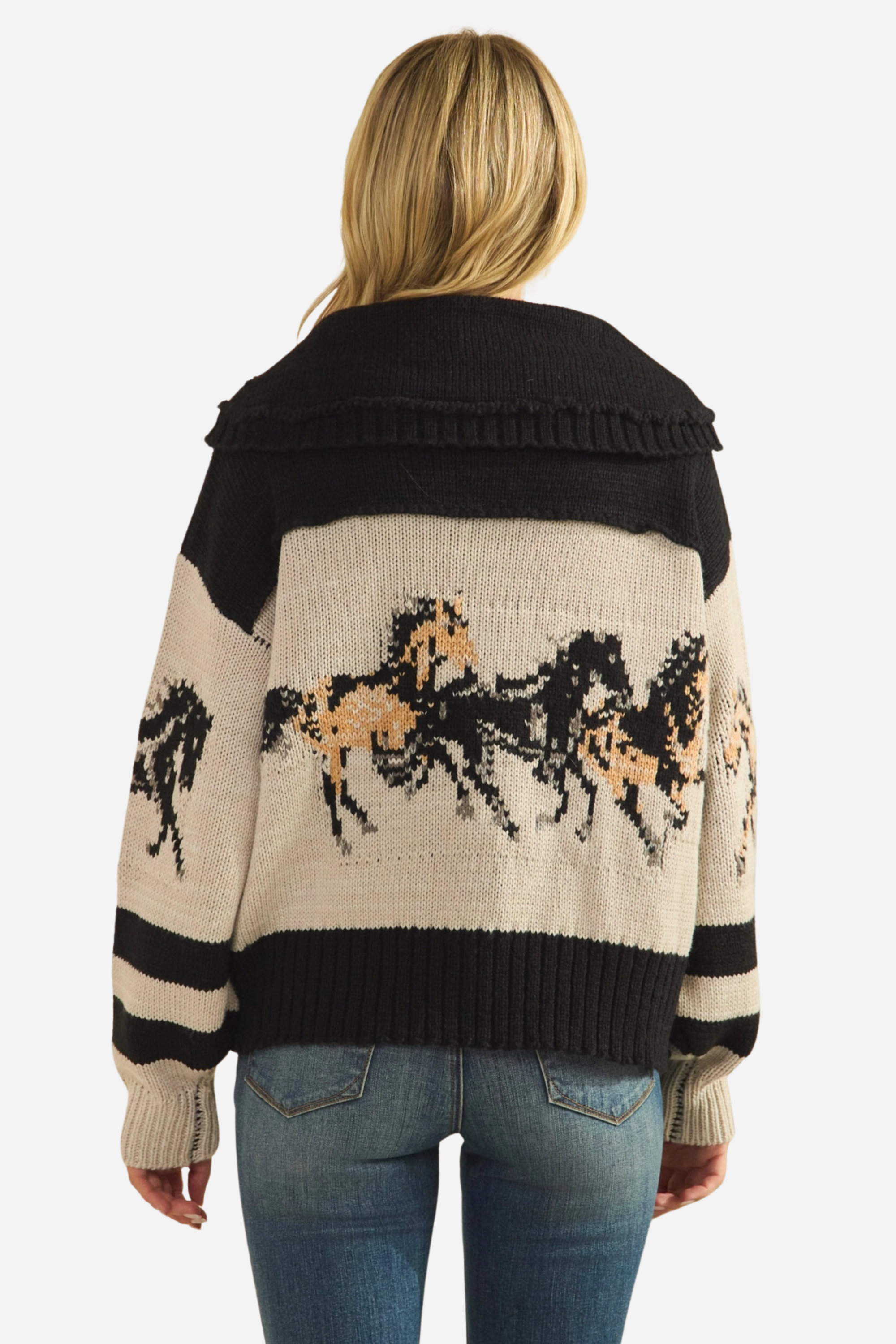 Elsa Galloping Horse Cardigan
