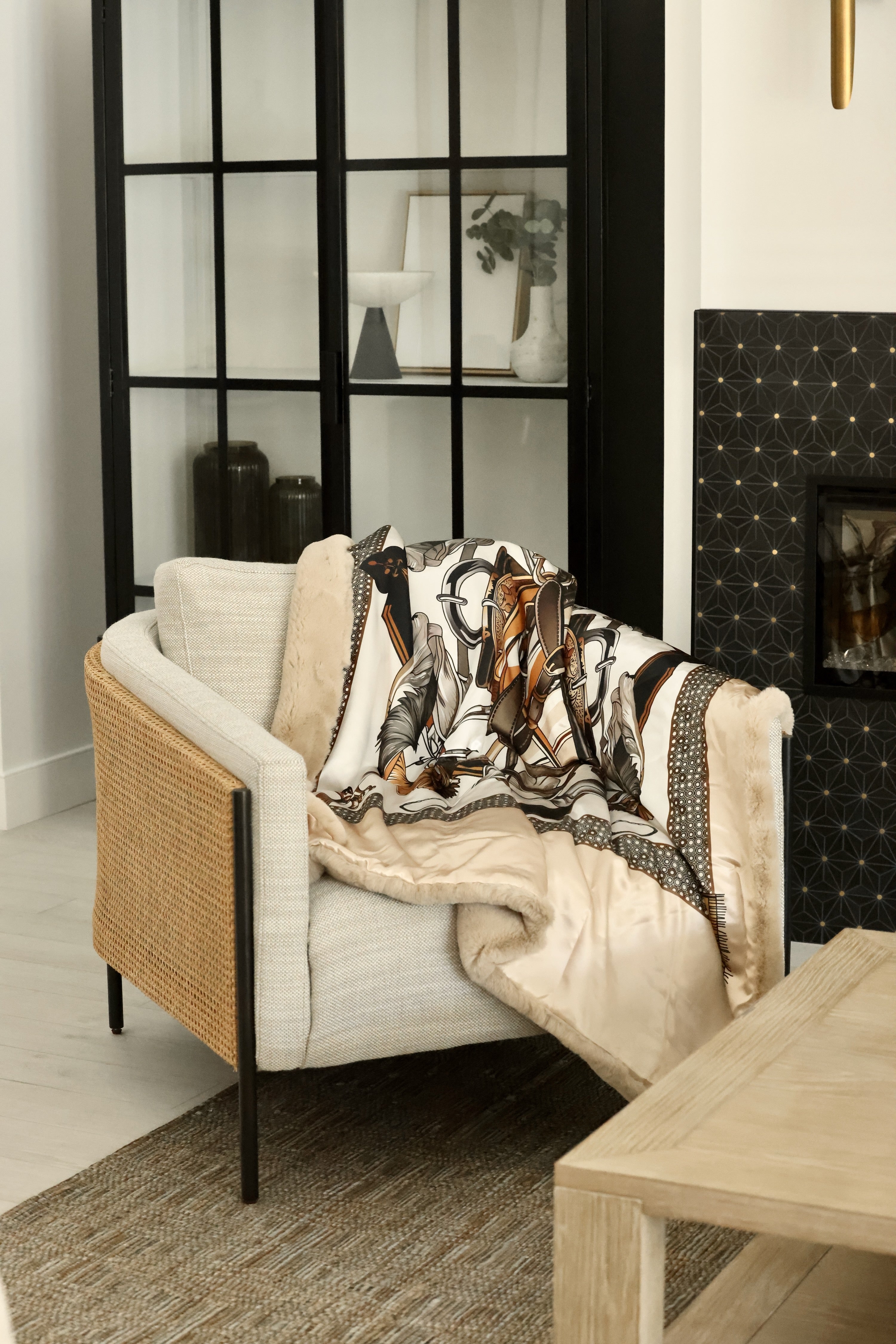 pretty rugged stylish equestrian emma luxe equestrian throw