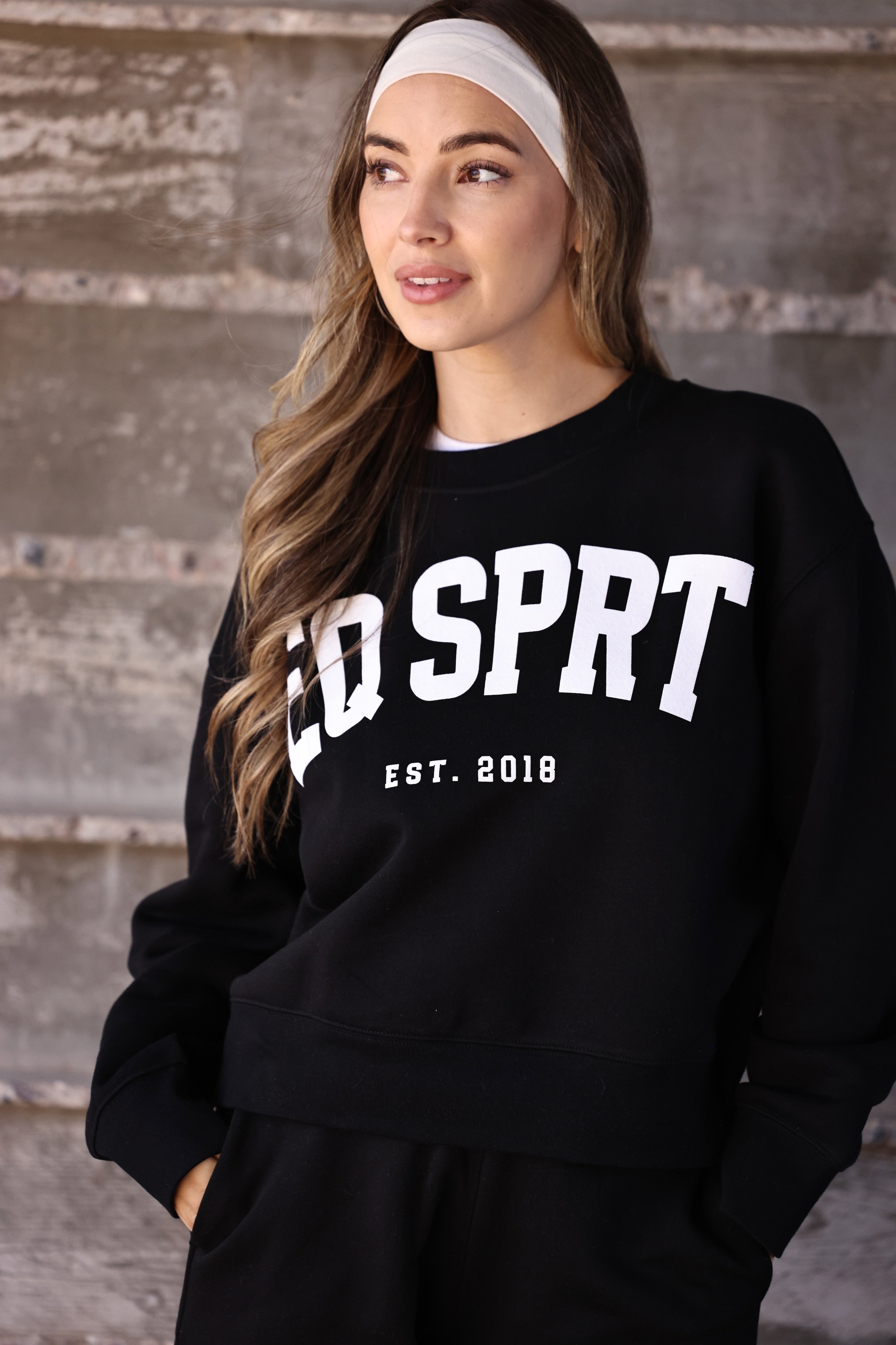 ascolour stylish equestrian eq sprt sweatshirt black