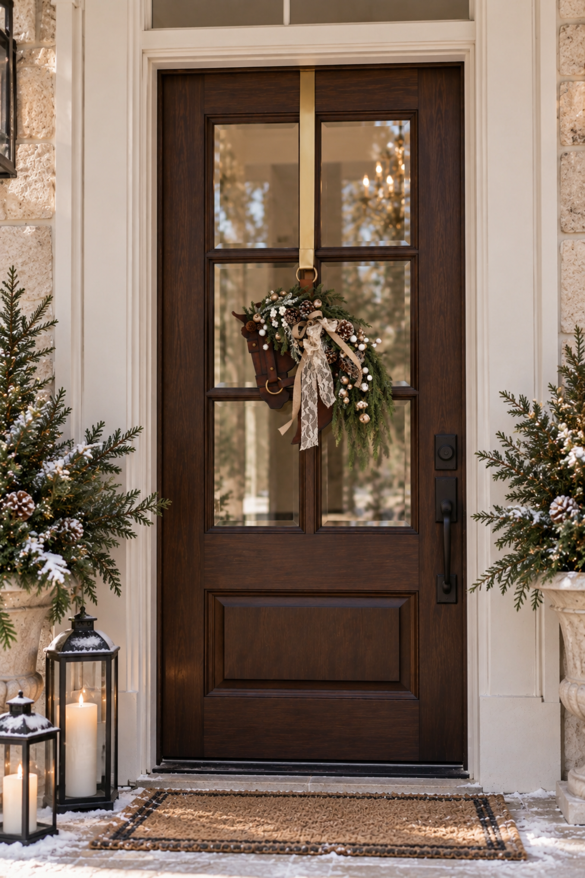 Equestrian Holiday Wreath