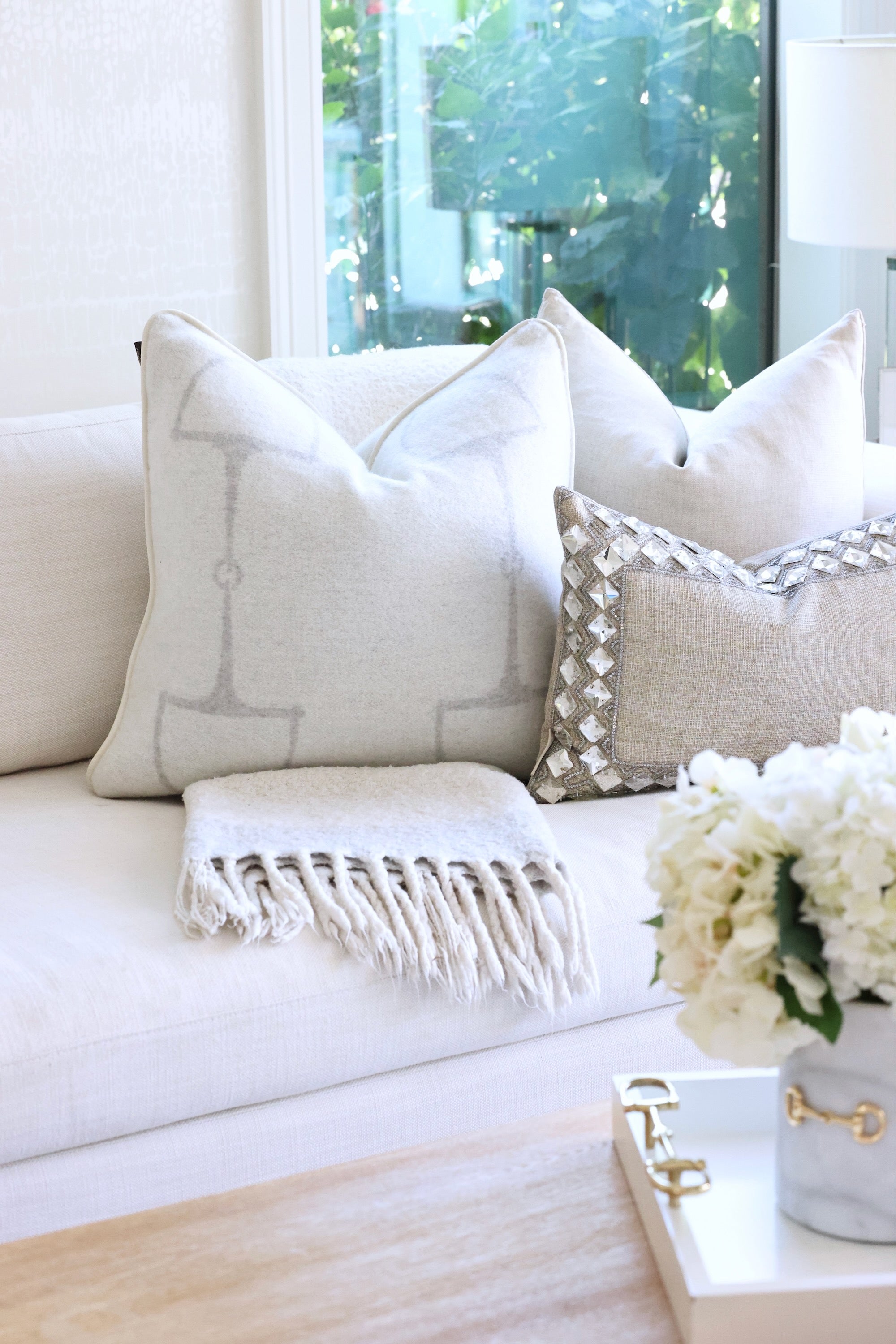 Cashmere throw pillows best sale