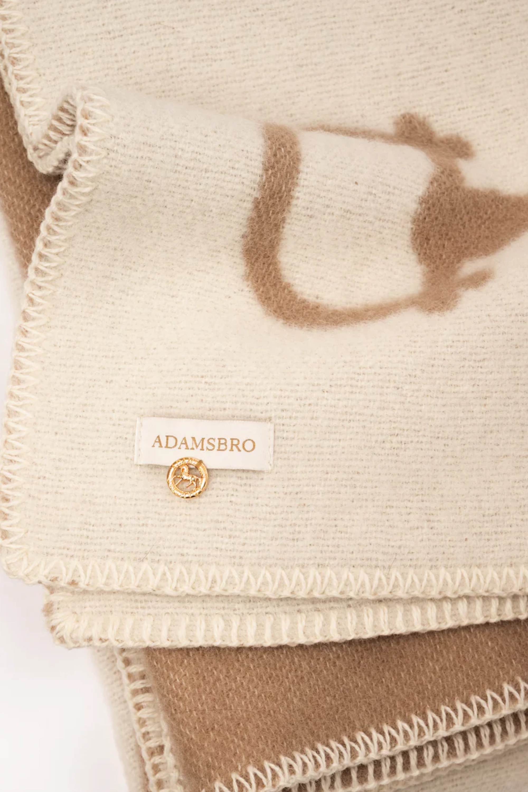 Equine Wool Throw - Spice