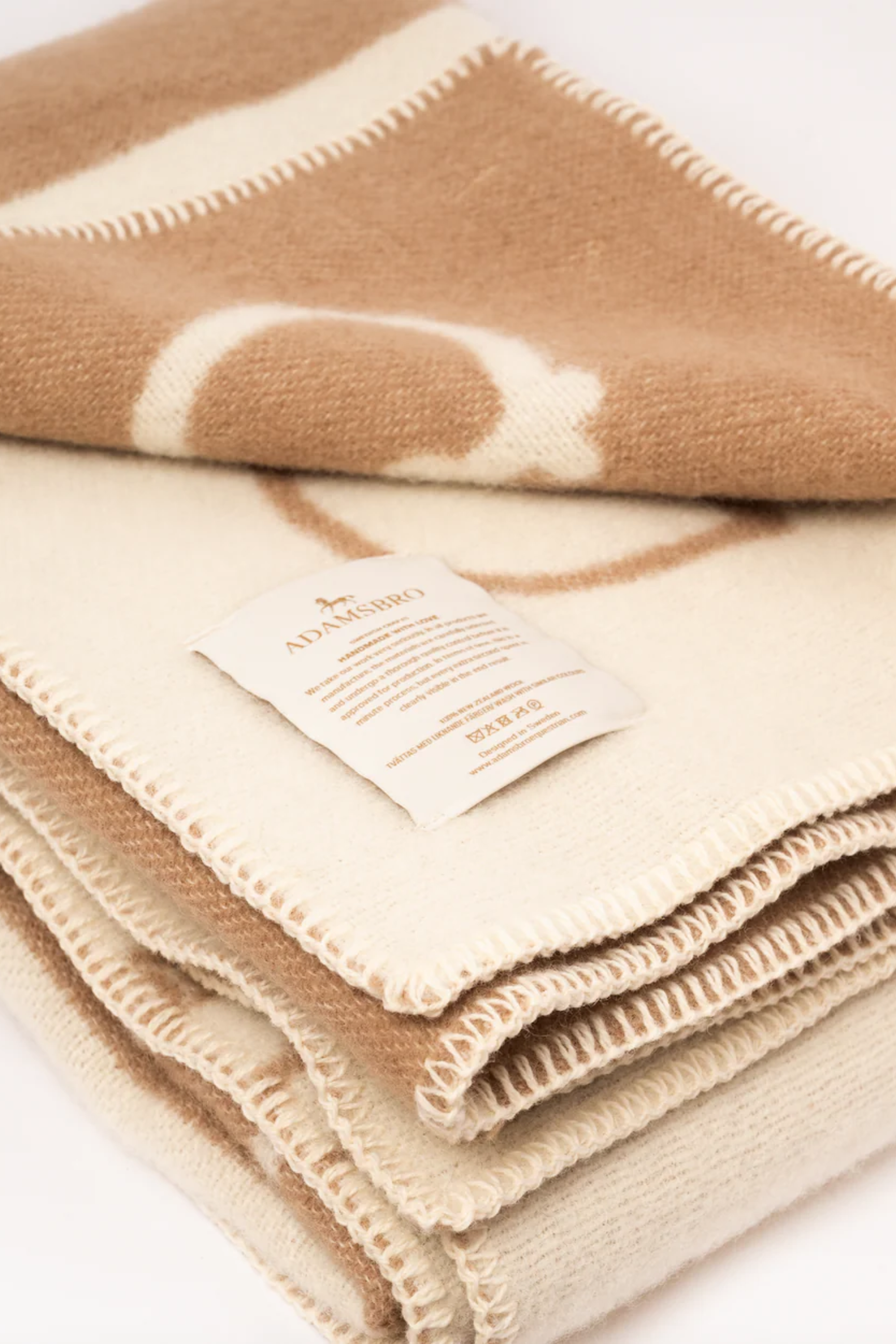 Equine Wool Throw - Spice