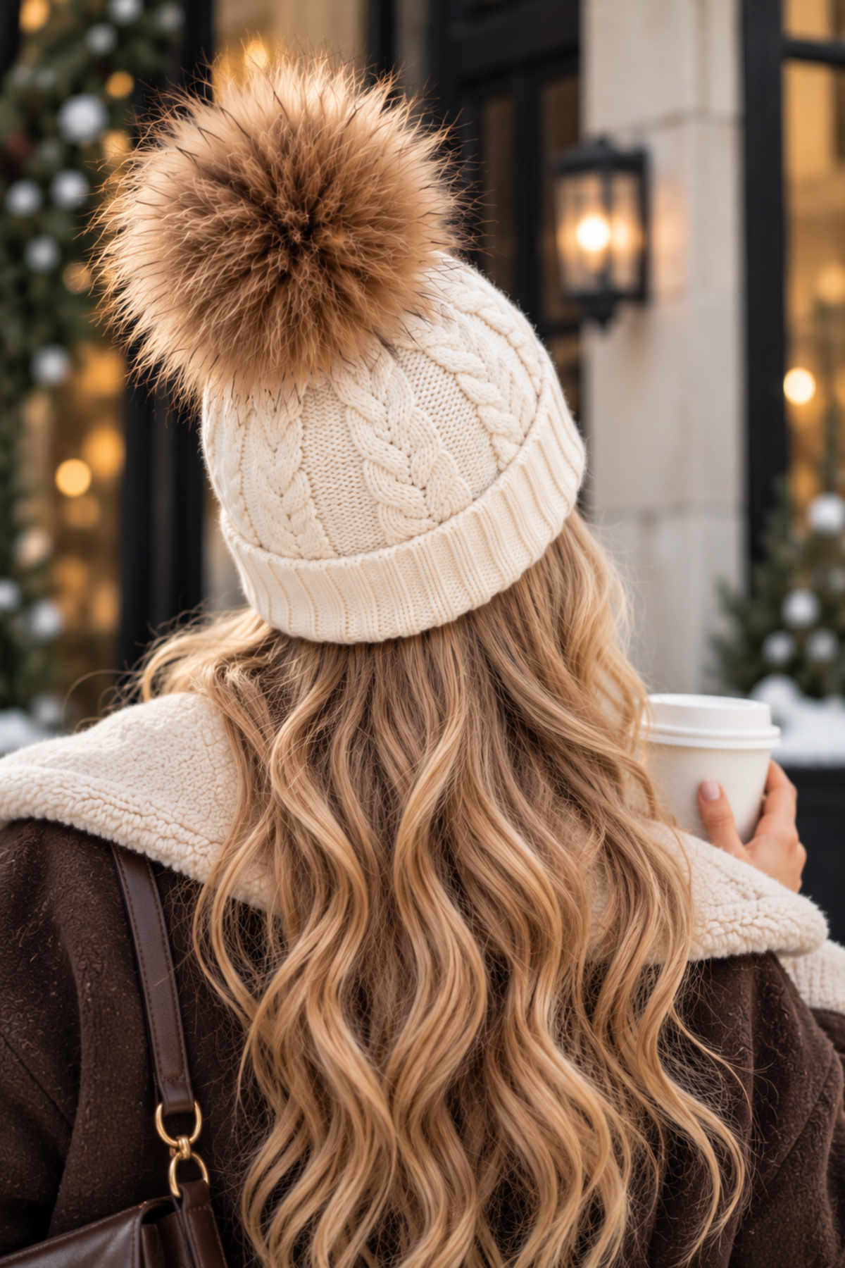 Evie Beanie - Ivory