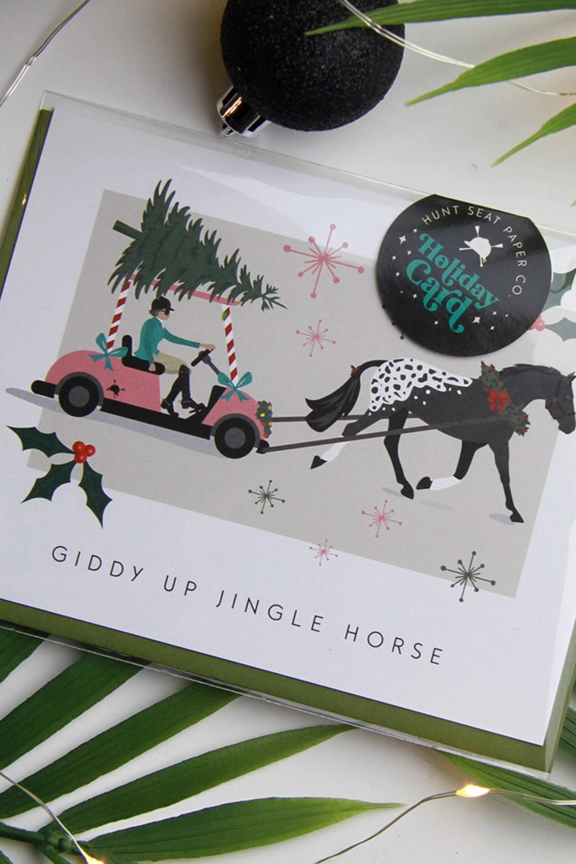 Giddy Up Jingle Horse Card Box Set