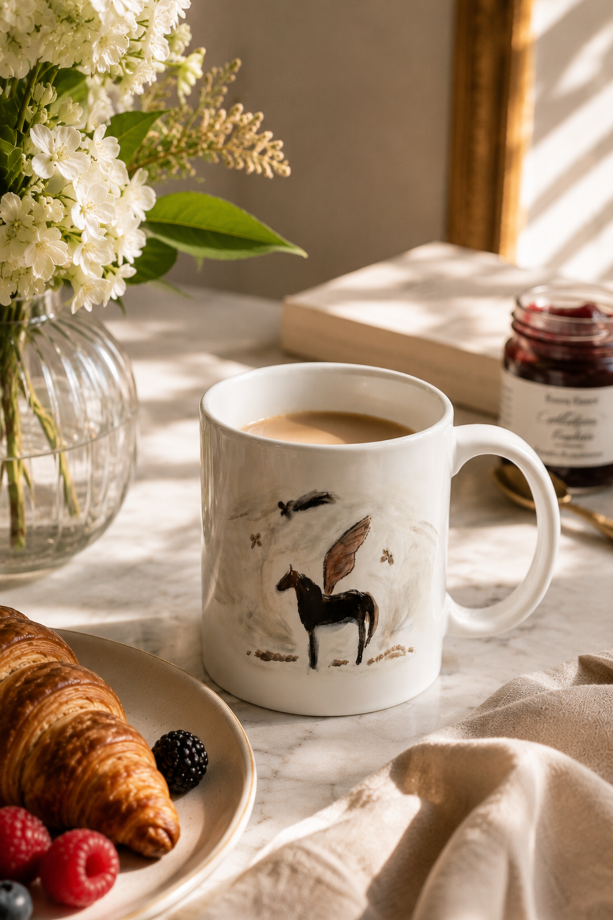 Guardian Horses Mug