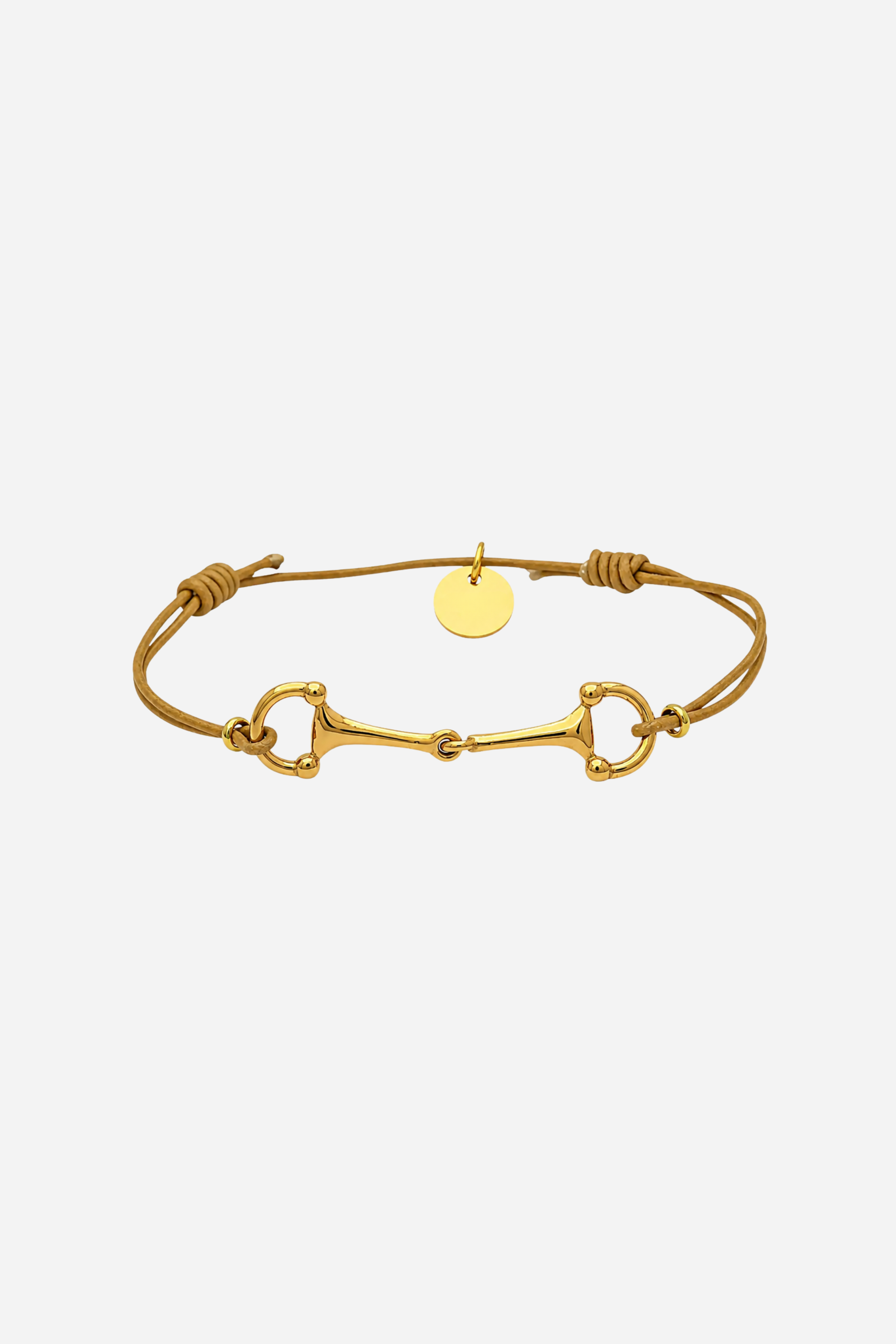 Halo Bit Bracelet - Taupe
