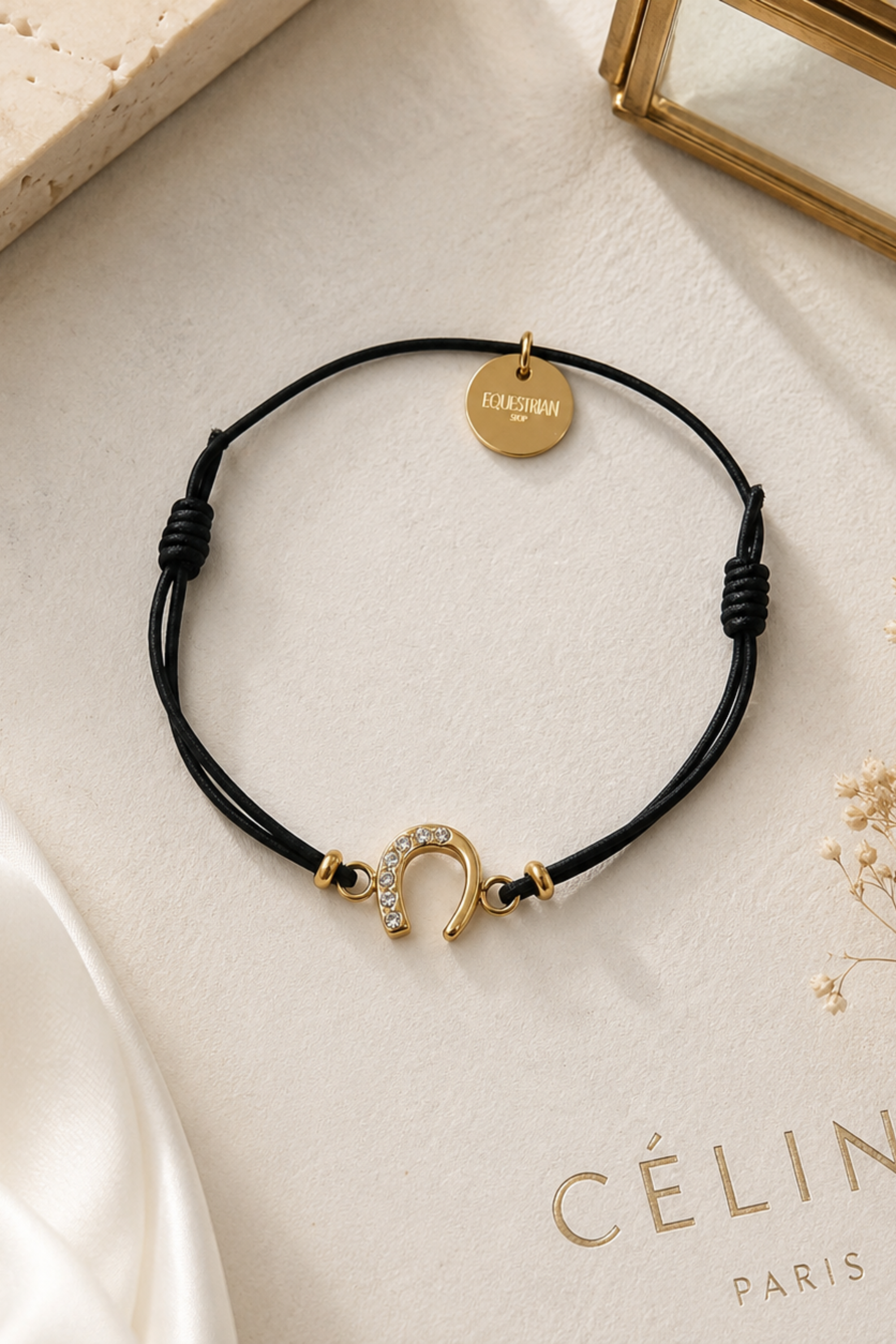 Halo Horseshoe Bracelet
