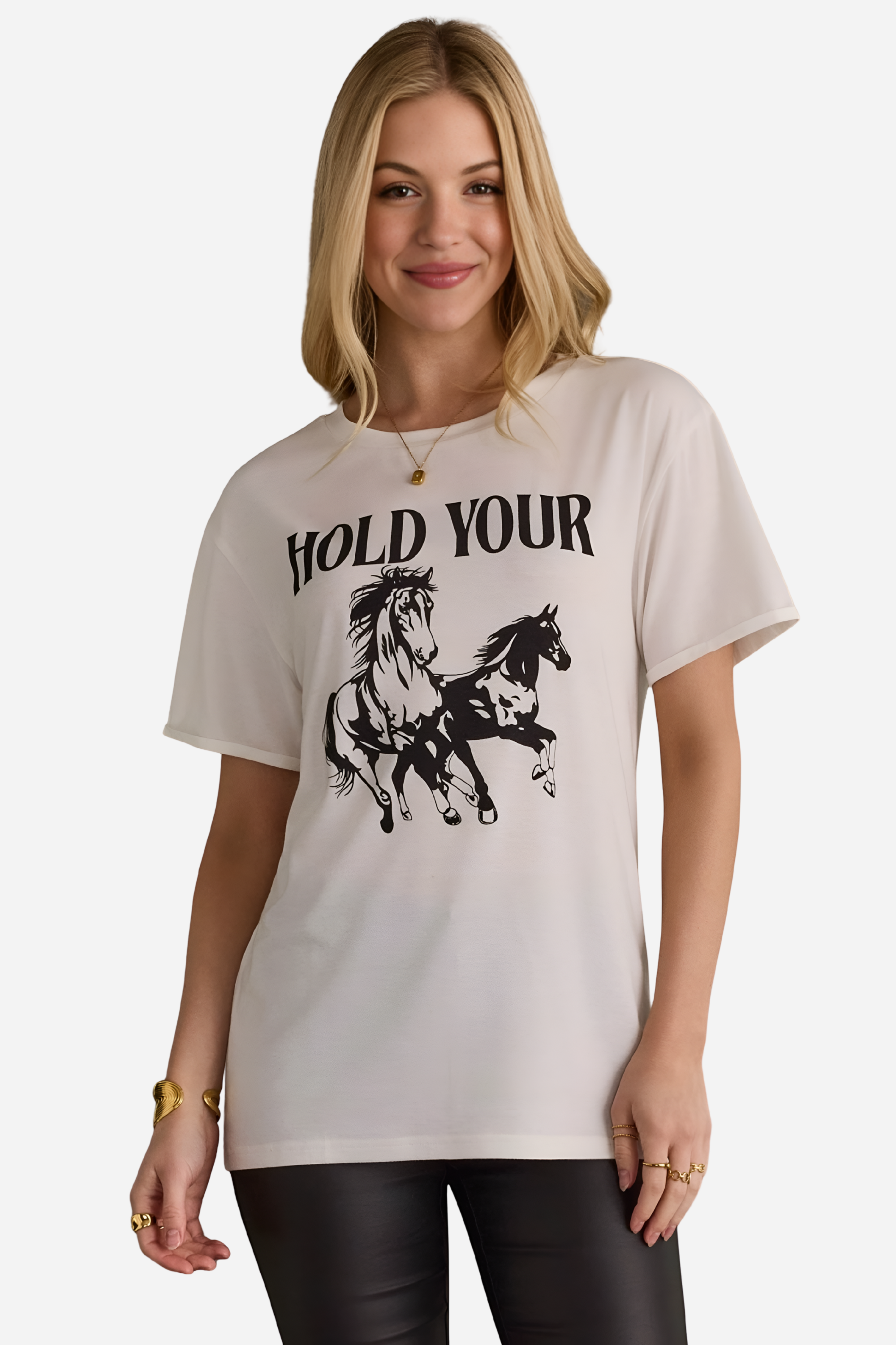 Hold Your Horses Graphic Tee