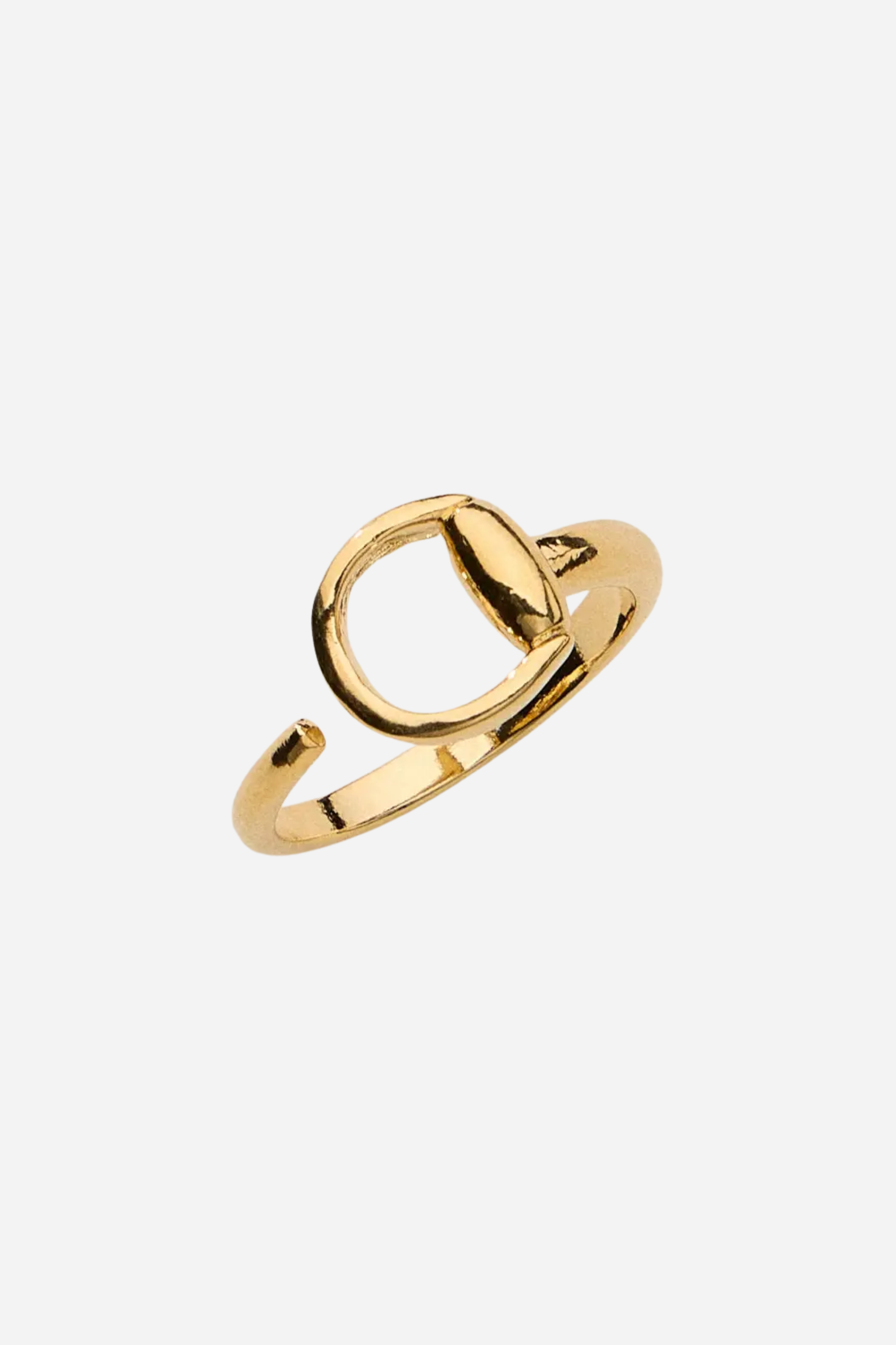 Hollis Open Bit Ring - Gold