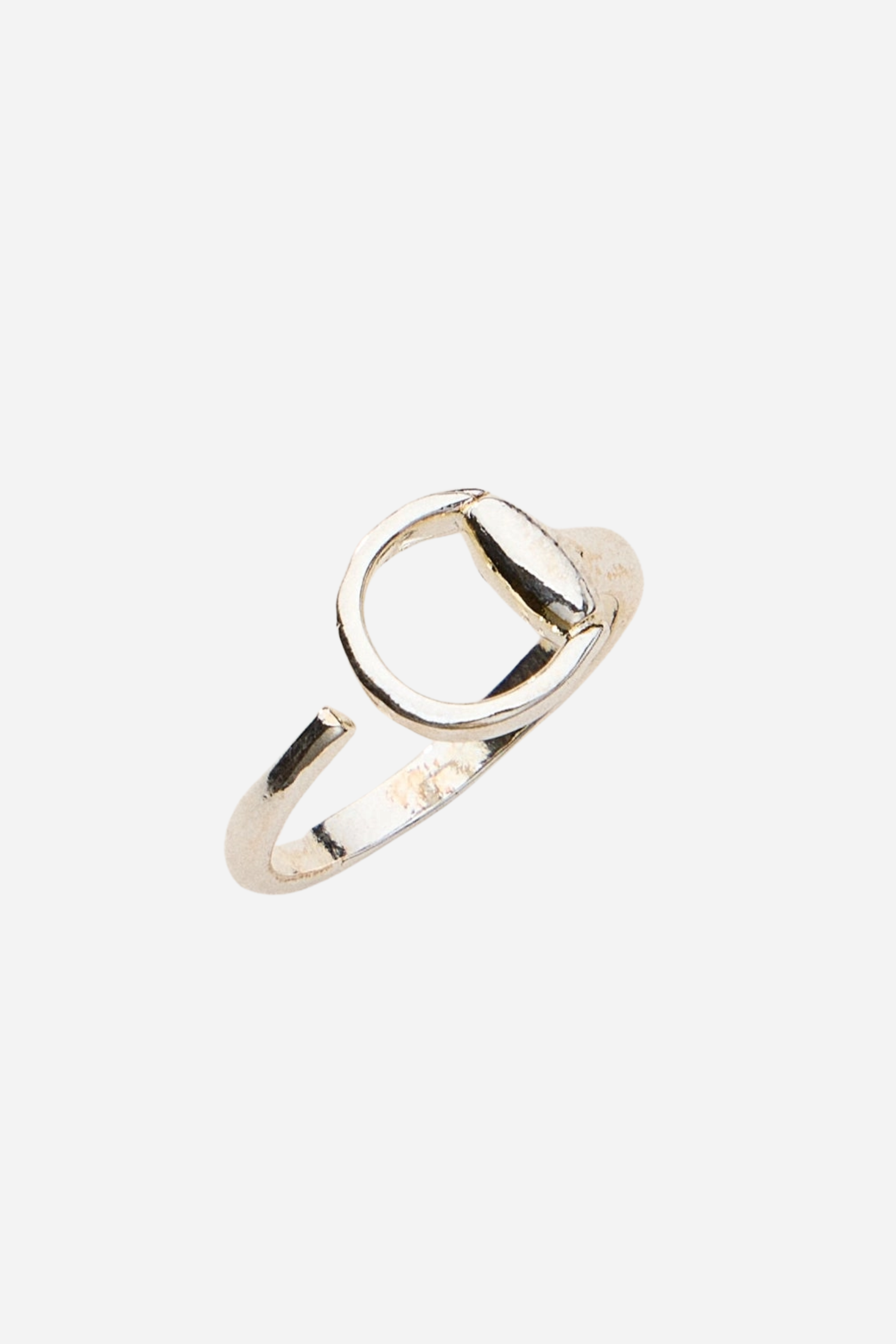 Hollis Open Bit Ring - Silver
