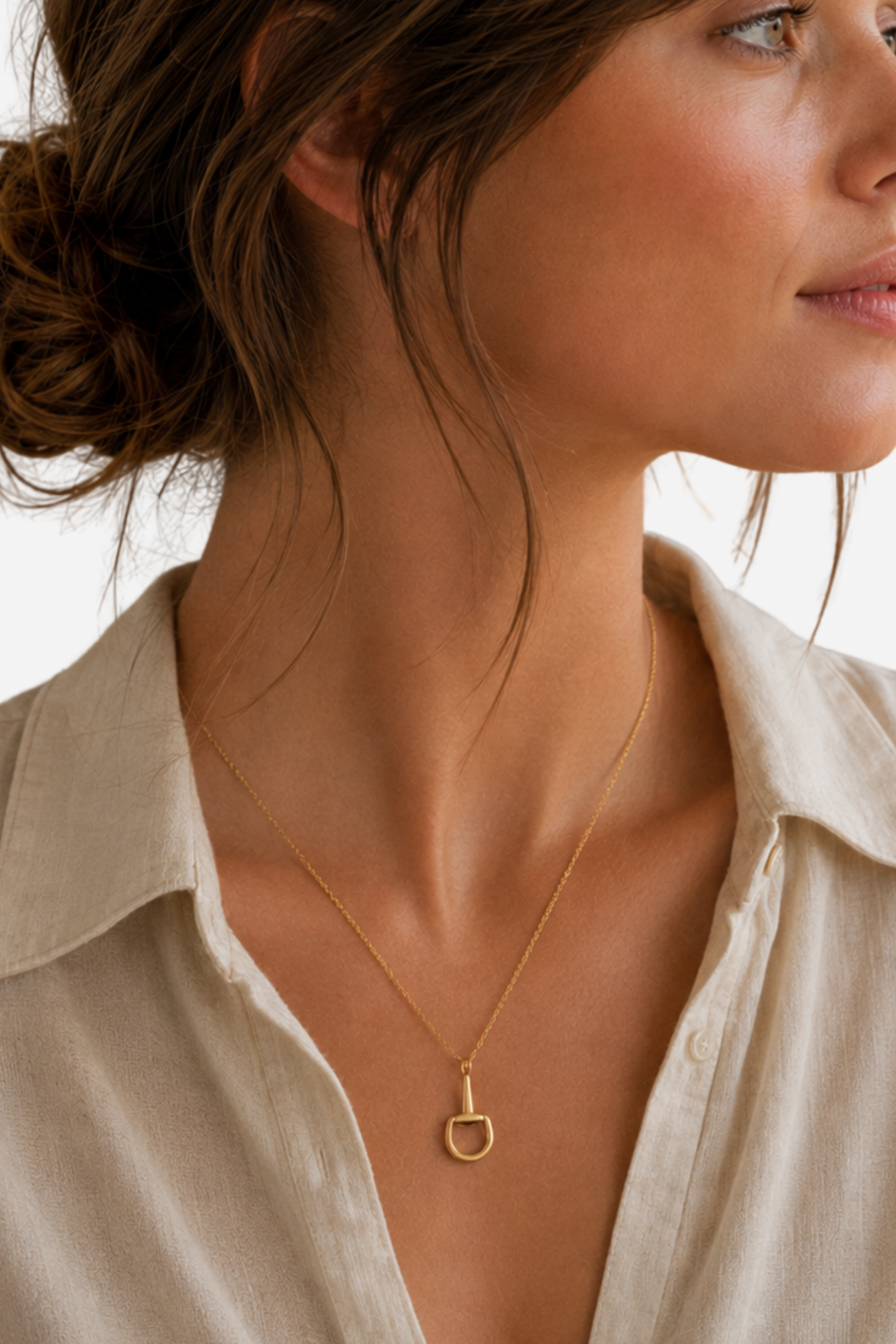 Hollis Pendant Necklace - Gold