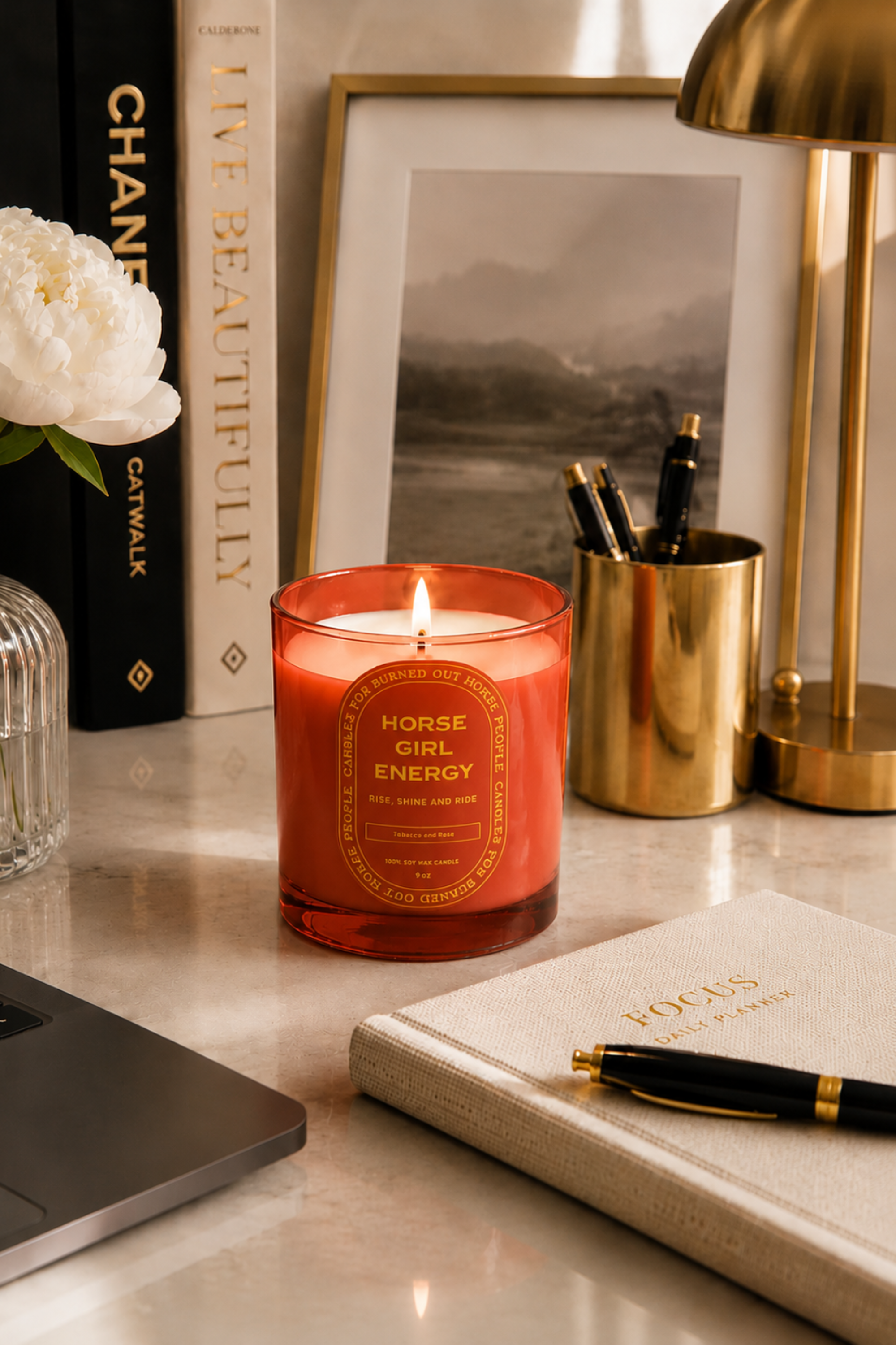 Horse Girl Energy Candle