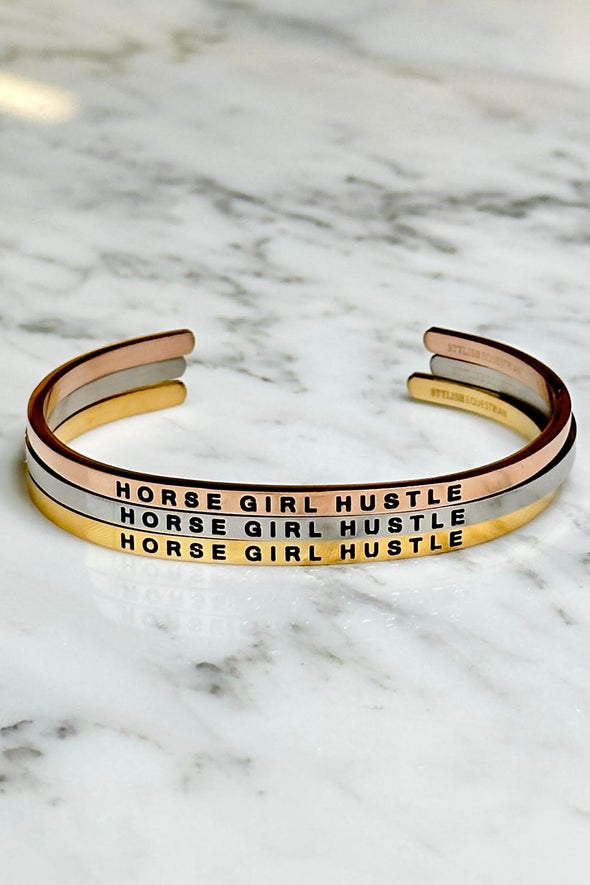 Equestrian Bangle - Rose Gold Collection