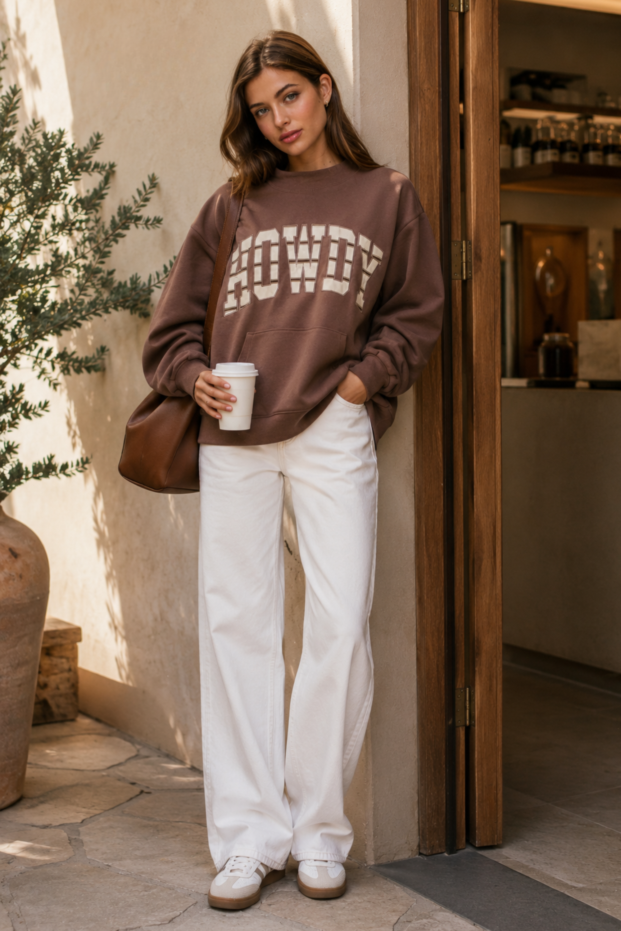 Howdy Mockneck Sweatshirt