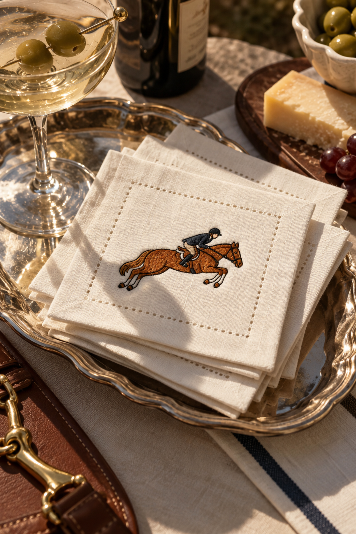 Hunter Jumper Cocktail Napkin Set