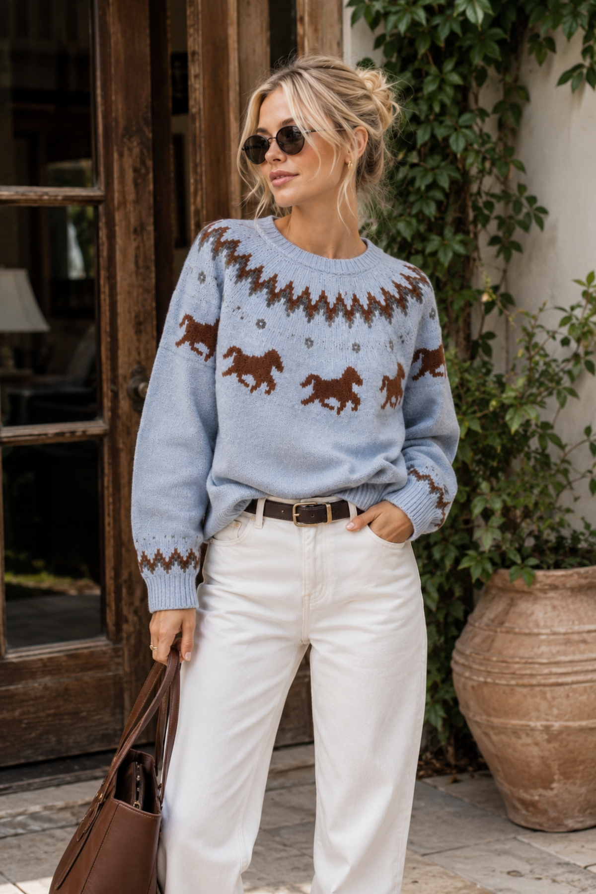 Joanna Fair Isle Sweater