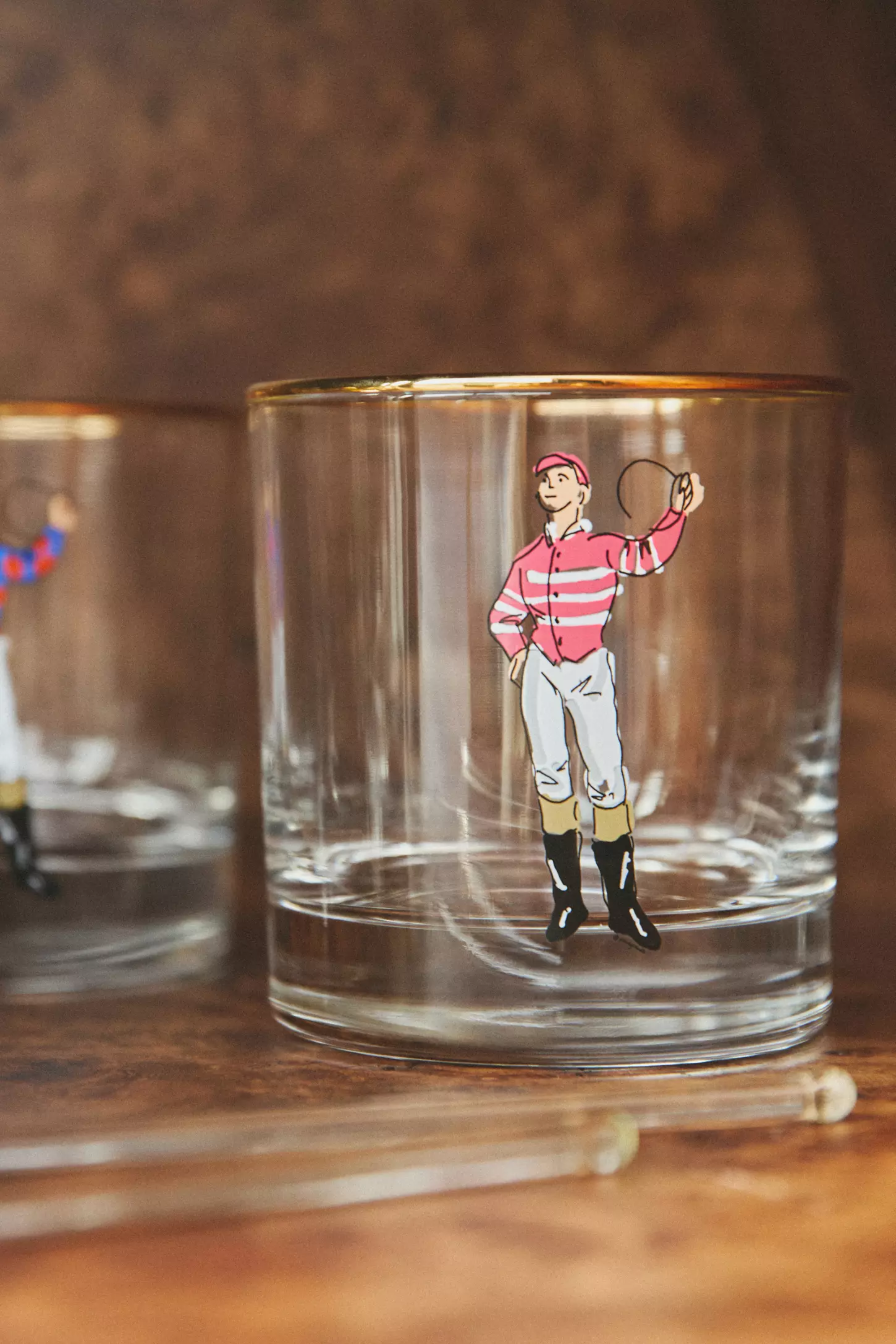 Jockey Short Drinking Glass Set