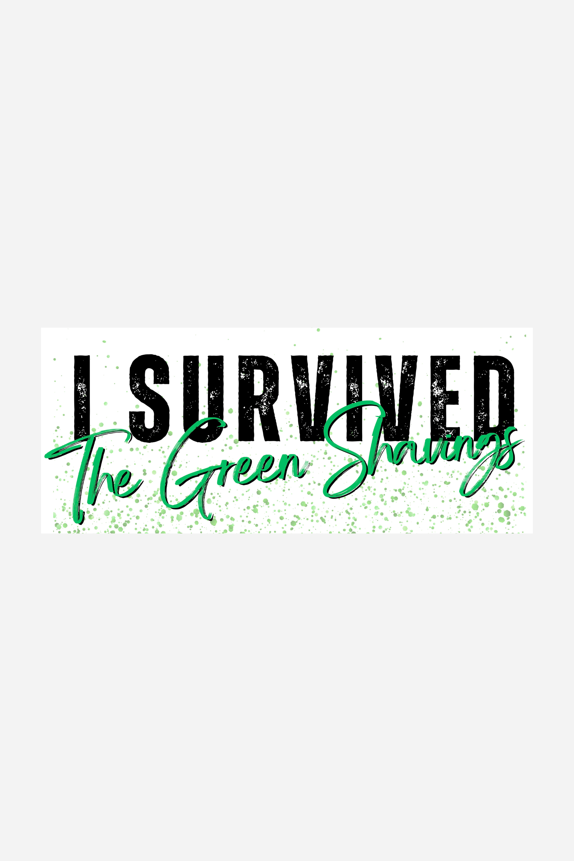 Green Shavings Sticker