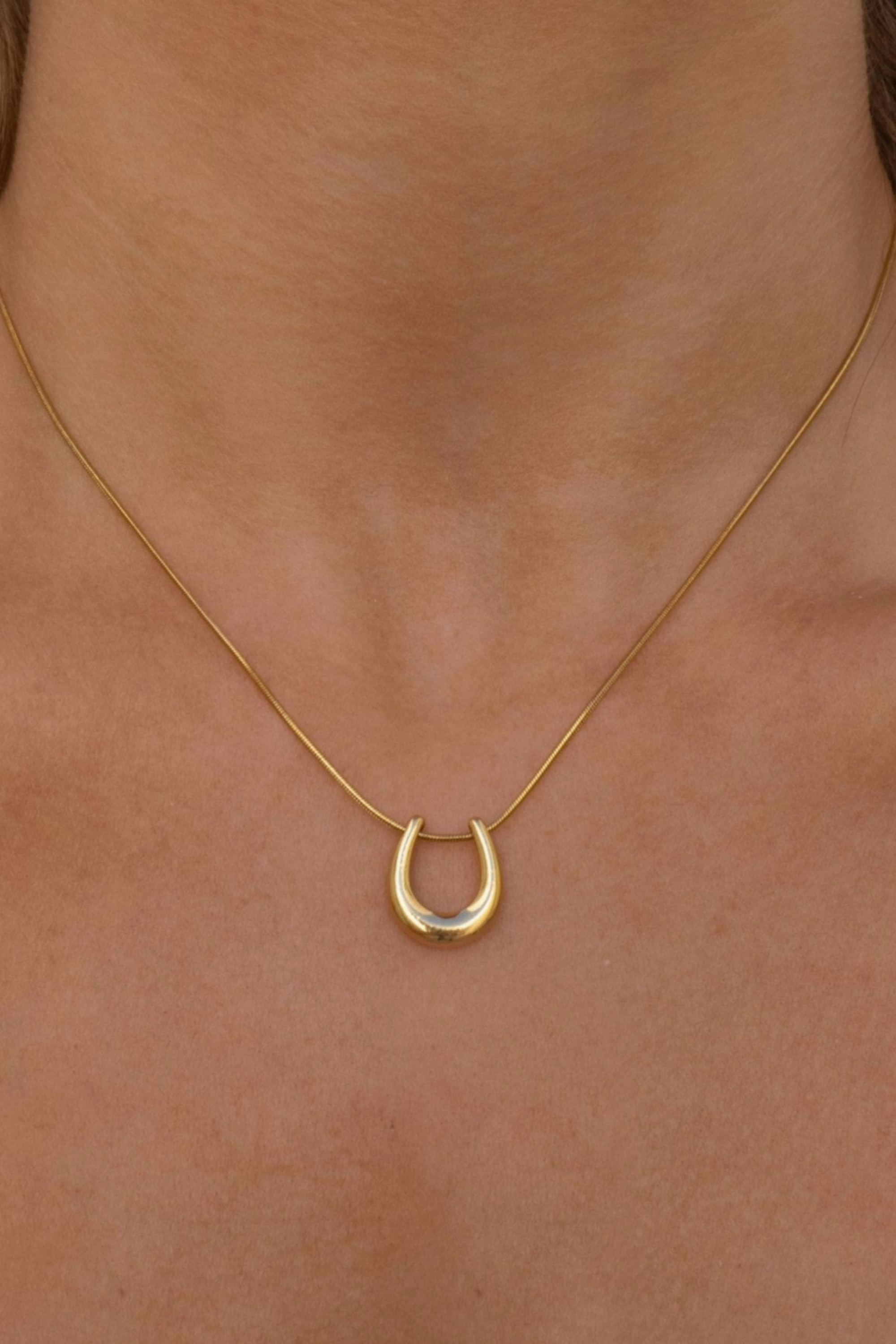 Kelsey Horseshoe Necklace