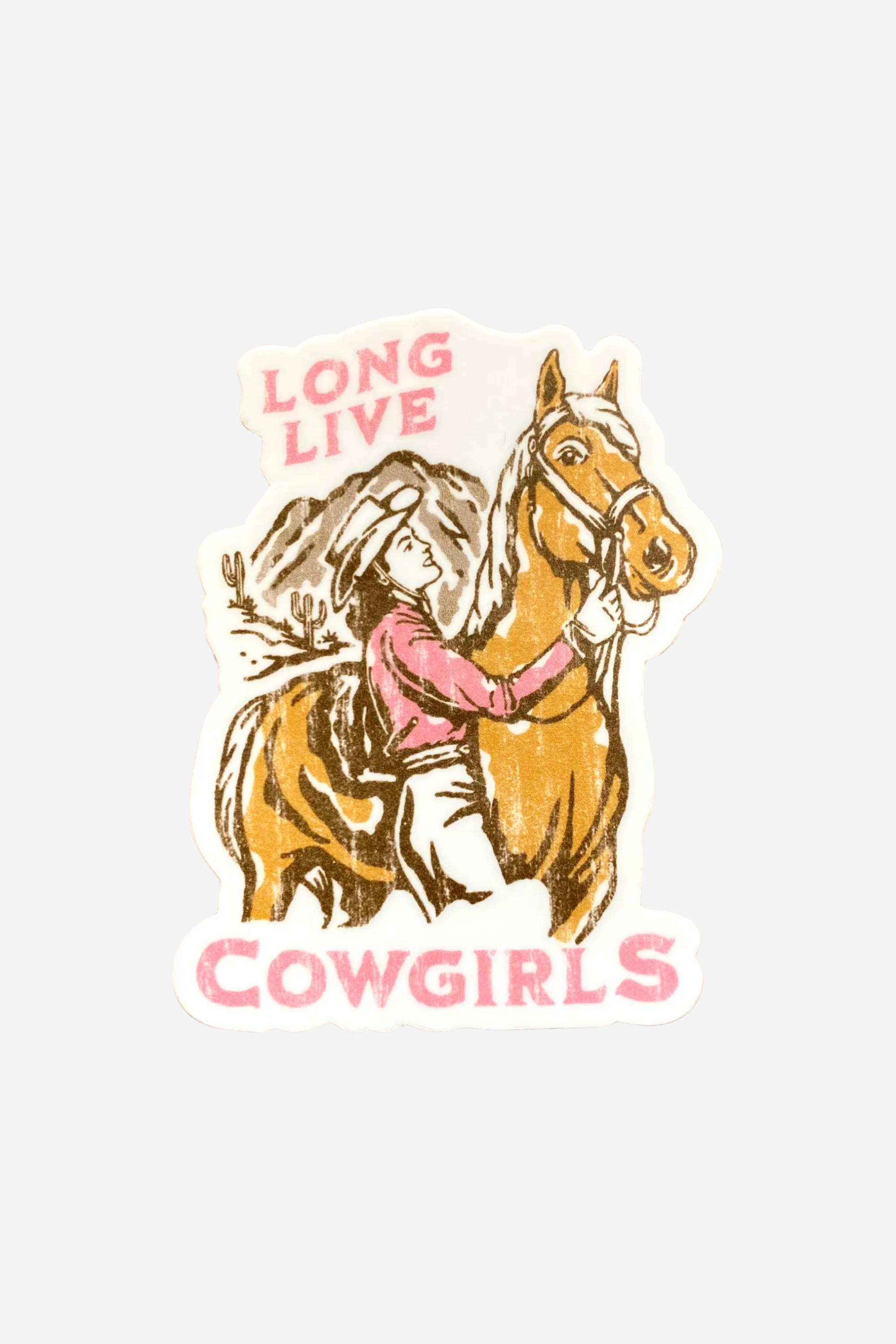 Long Live Cowgirls Sticker
