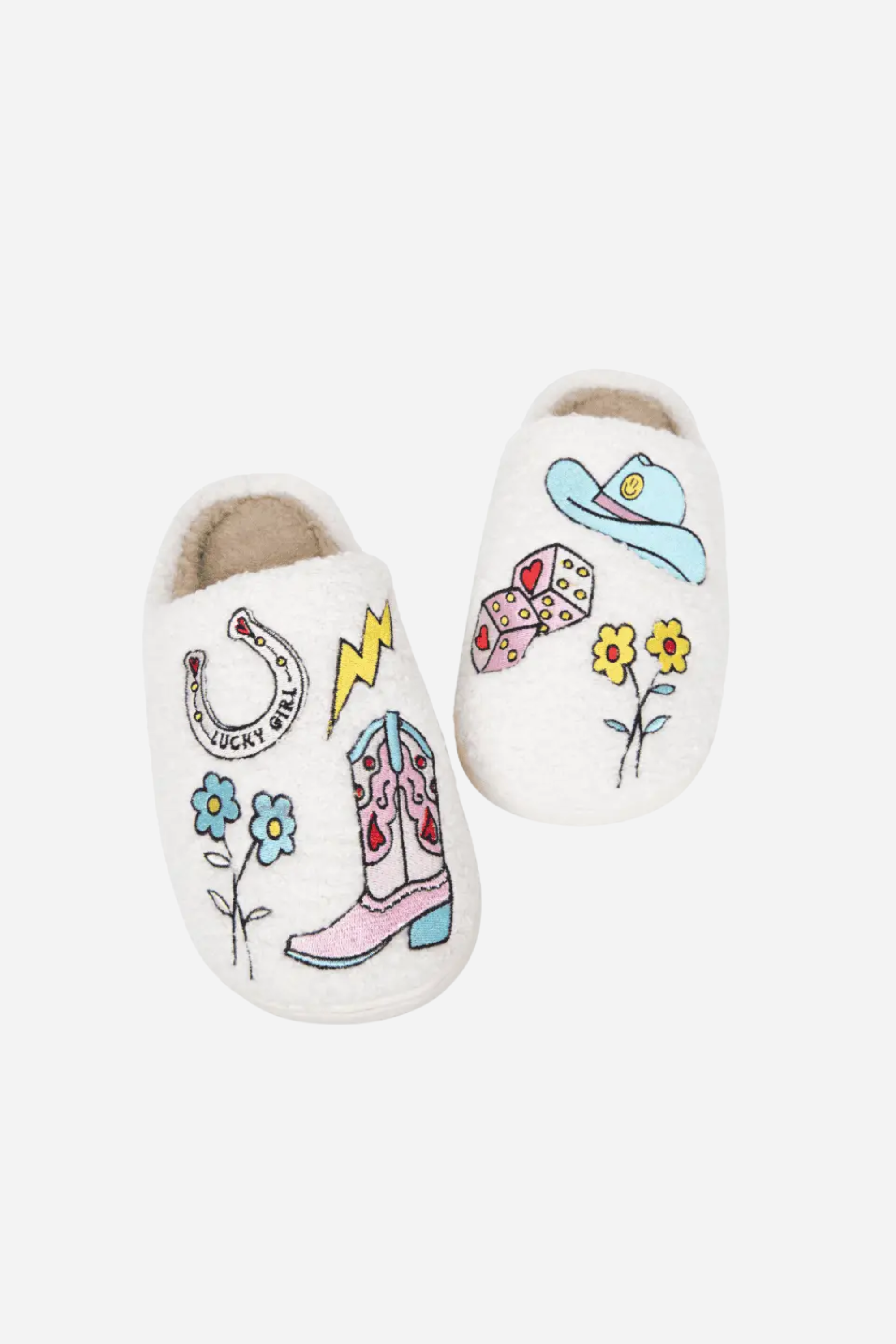 Lucky Cowgirl Club Slipper