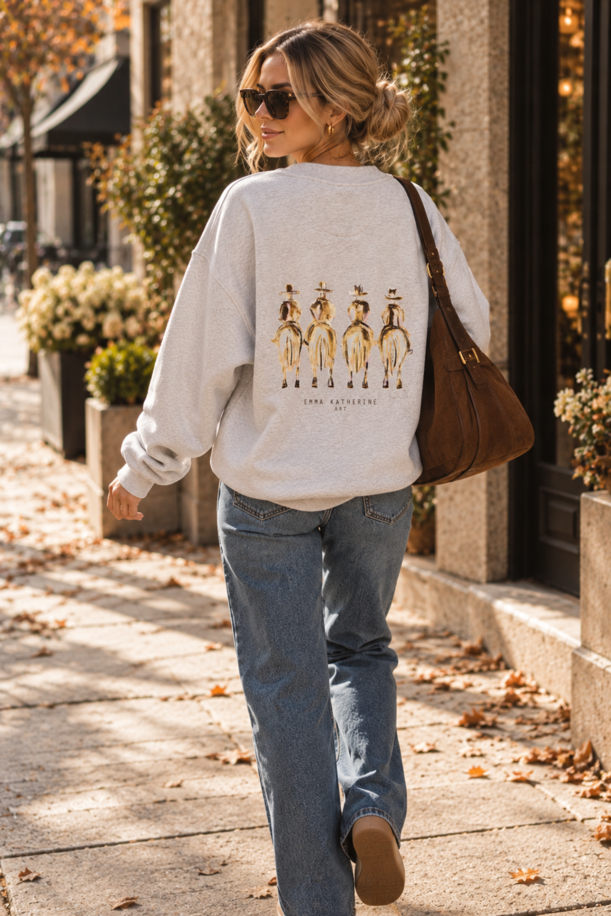 Lucky You Mock Neck Sweatshirt