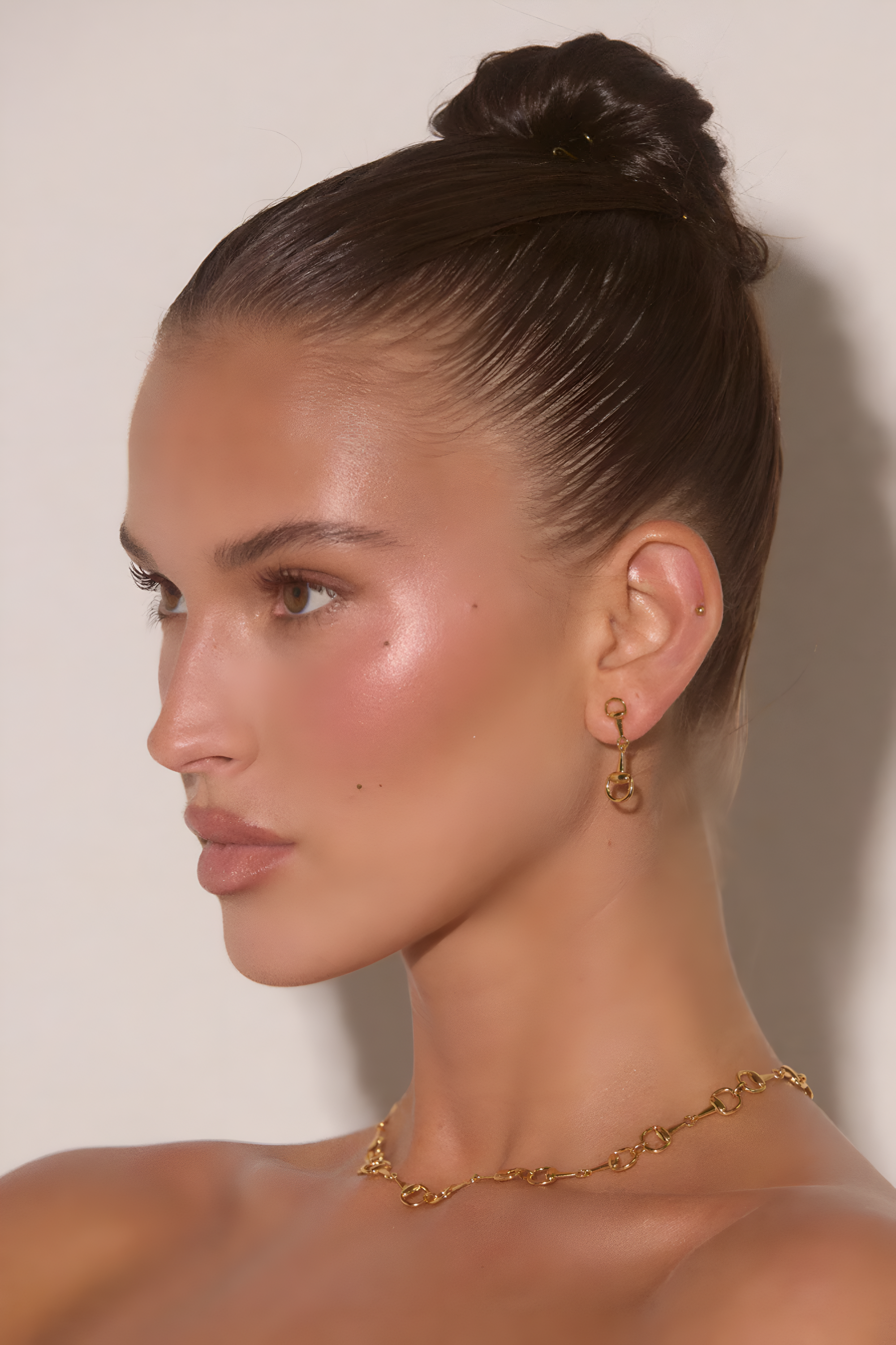 Madison Bit Earrings - Gold