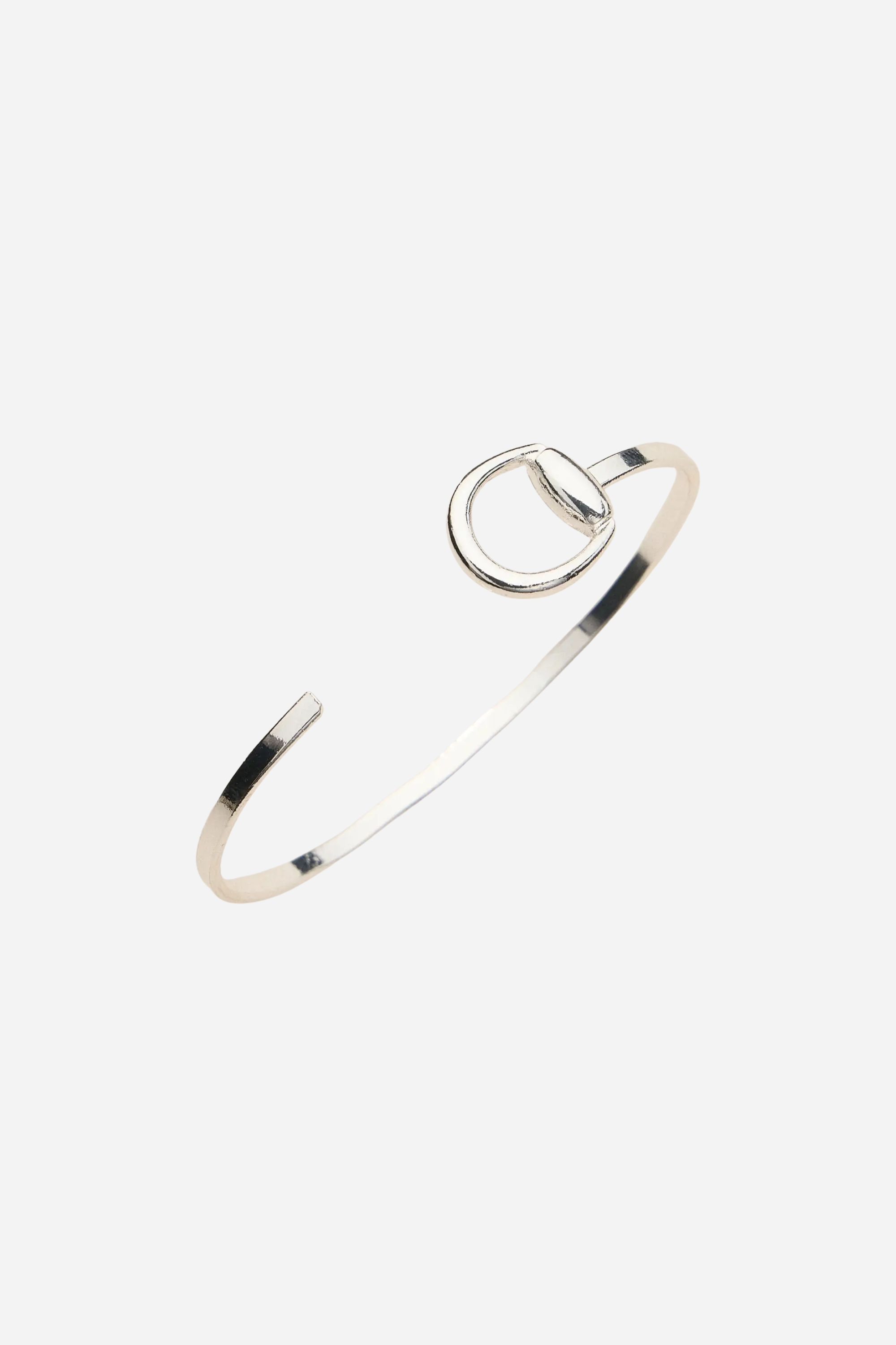 Madison Bit Cuff Bracelet - Silver