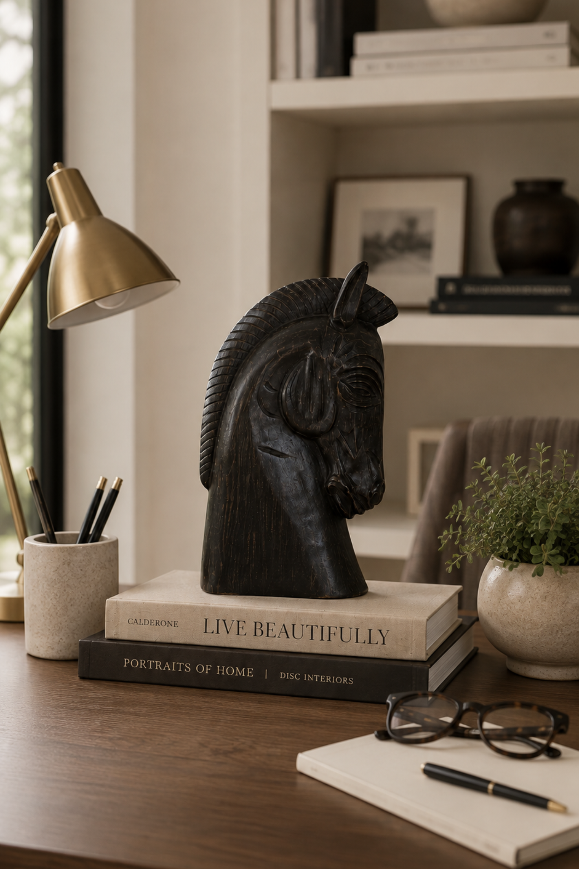 Odyssey Horse Head Accent