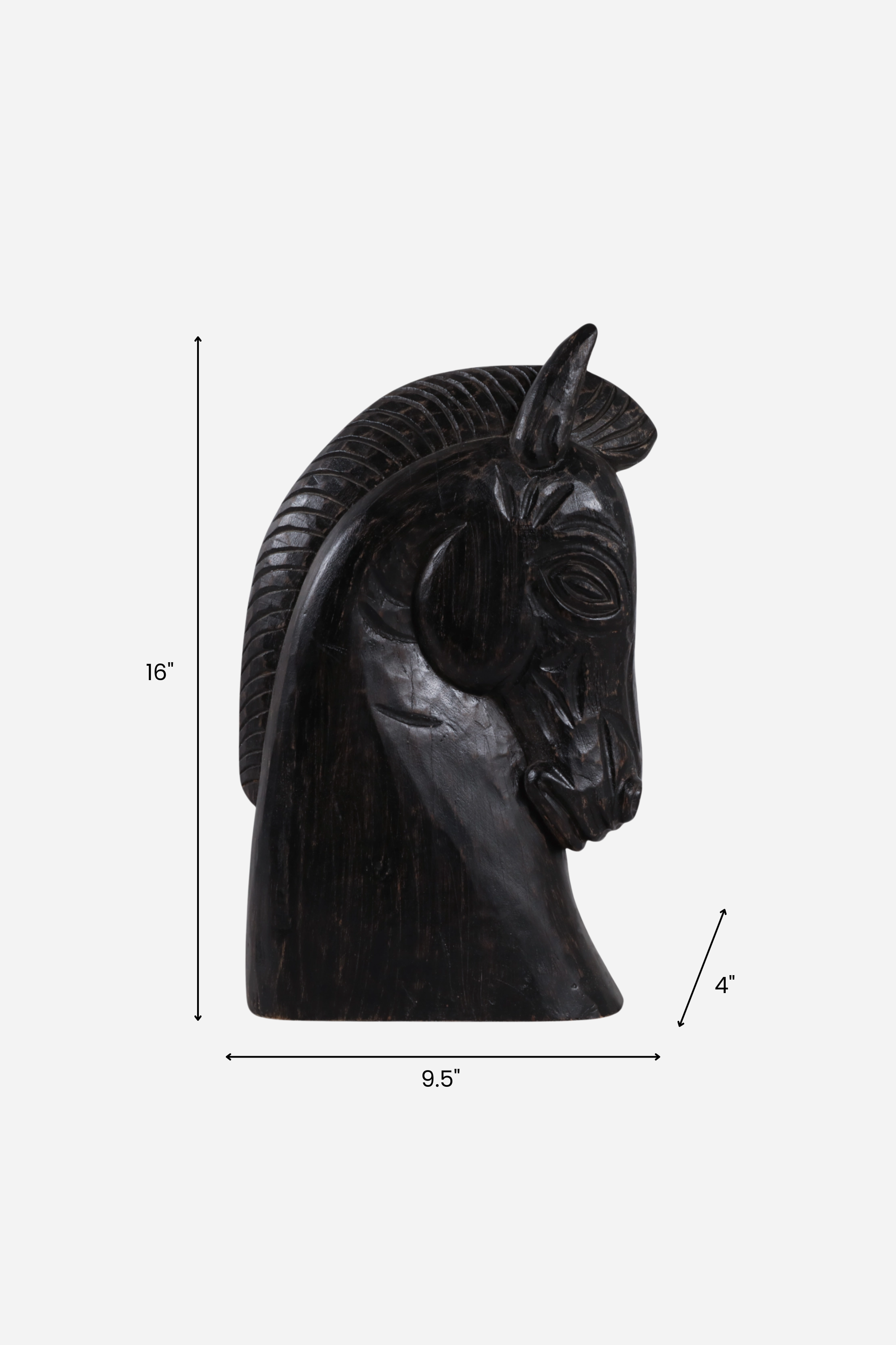 Odyssey Horse Head Accent