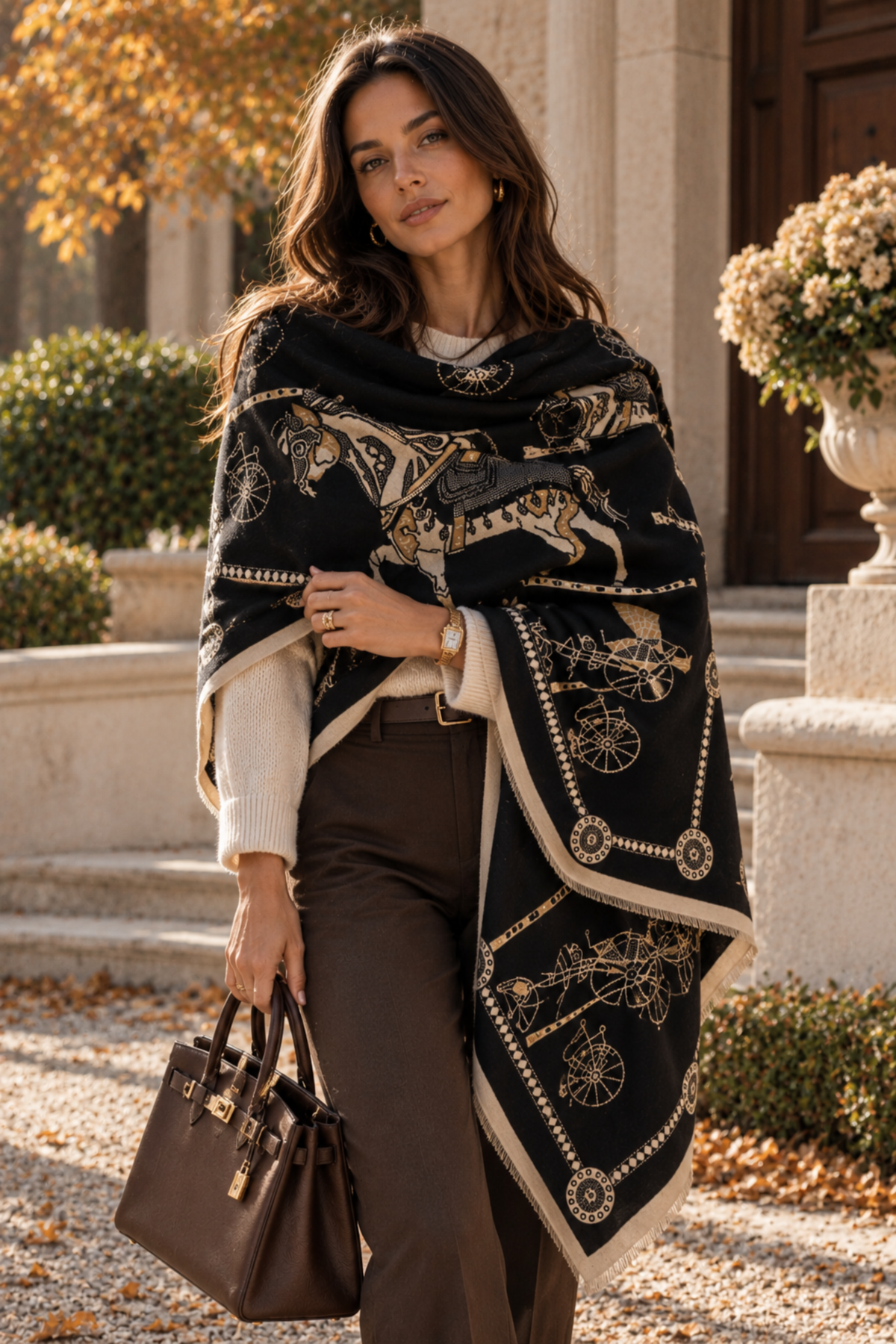 Montecito Scarf - Black