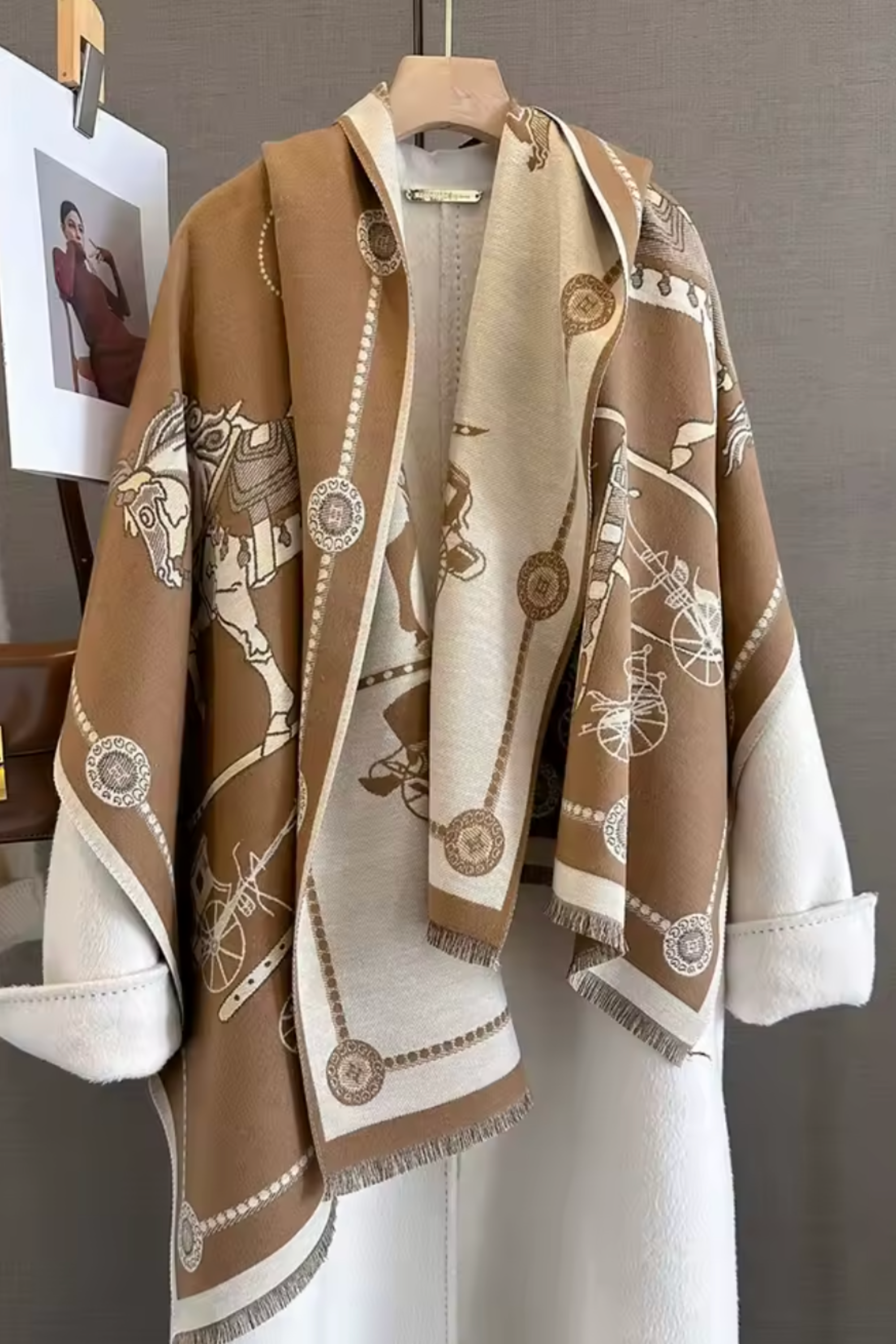 Montecito Scarf - Toffee