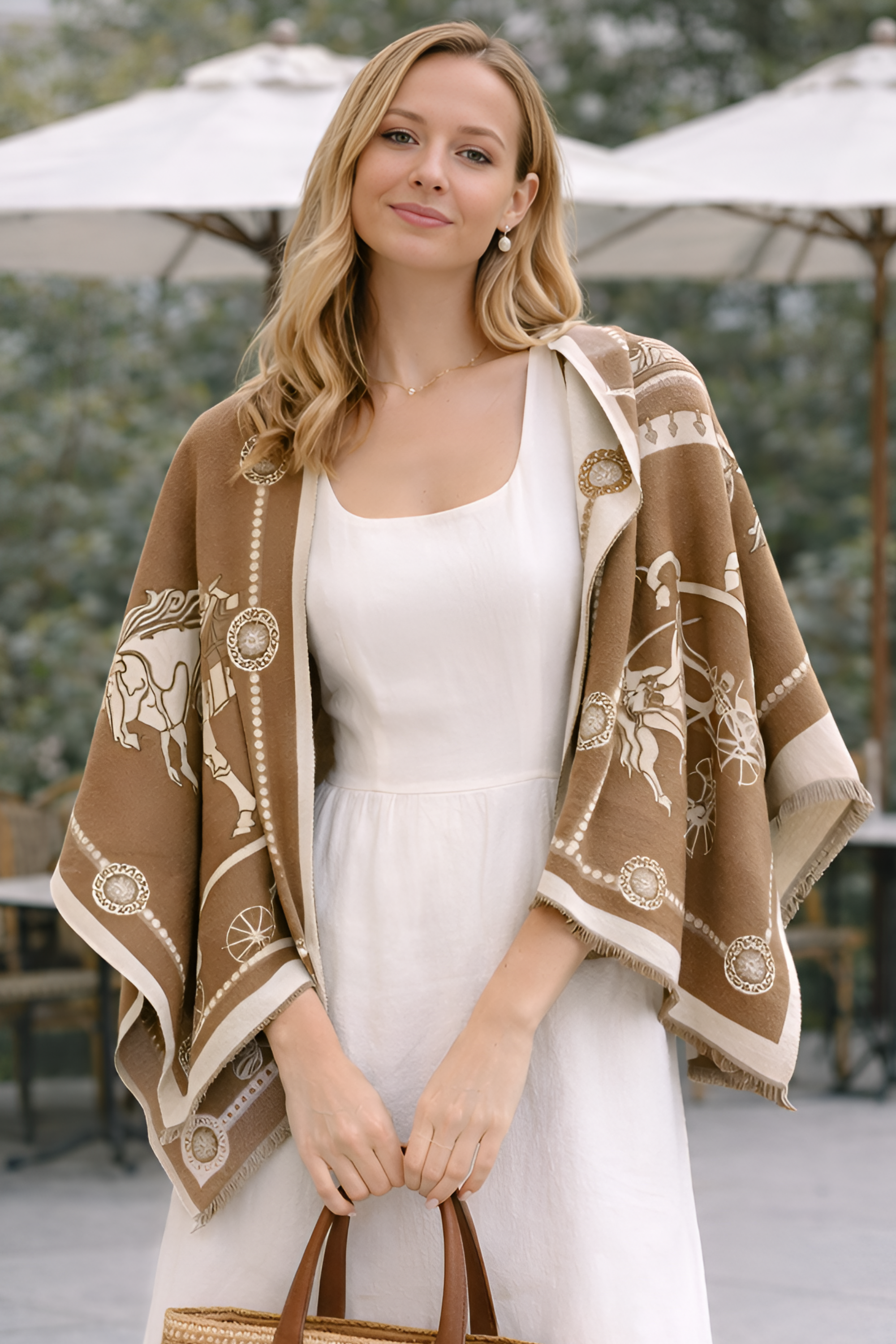 Montecito Scarf - Toffee