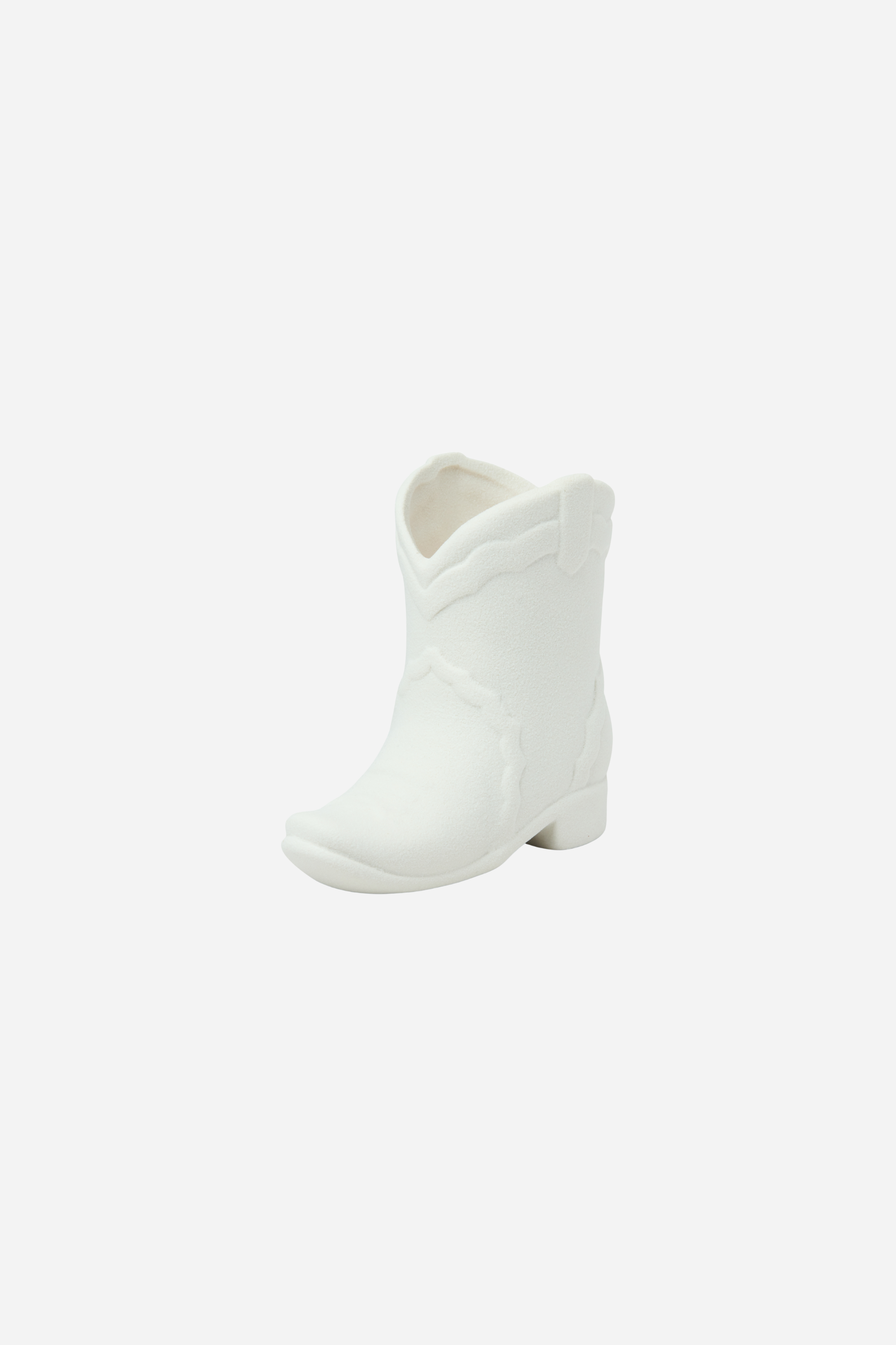 Nashville Cowboy Boot Candle - Alabaster