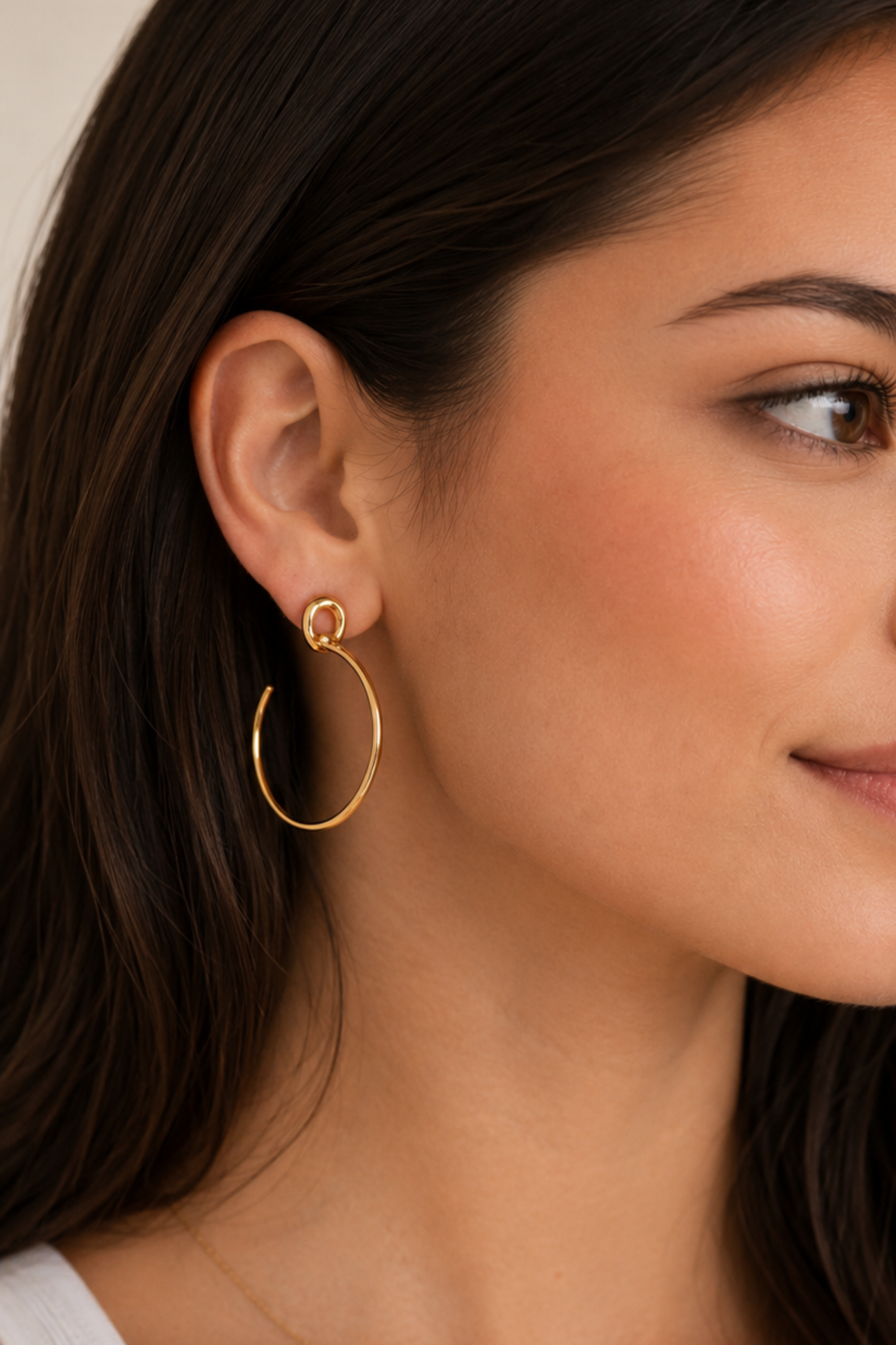 Ophelia Bit Hoop Earrings