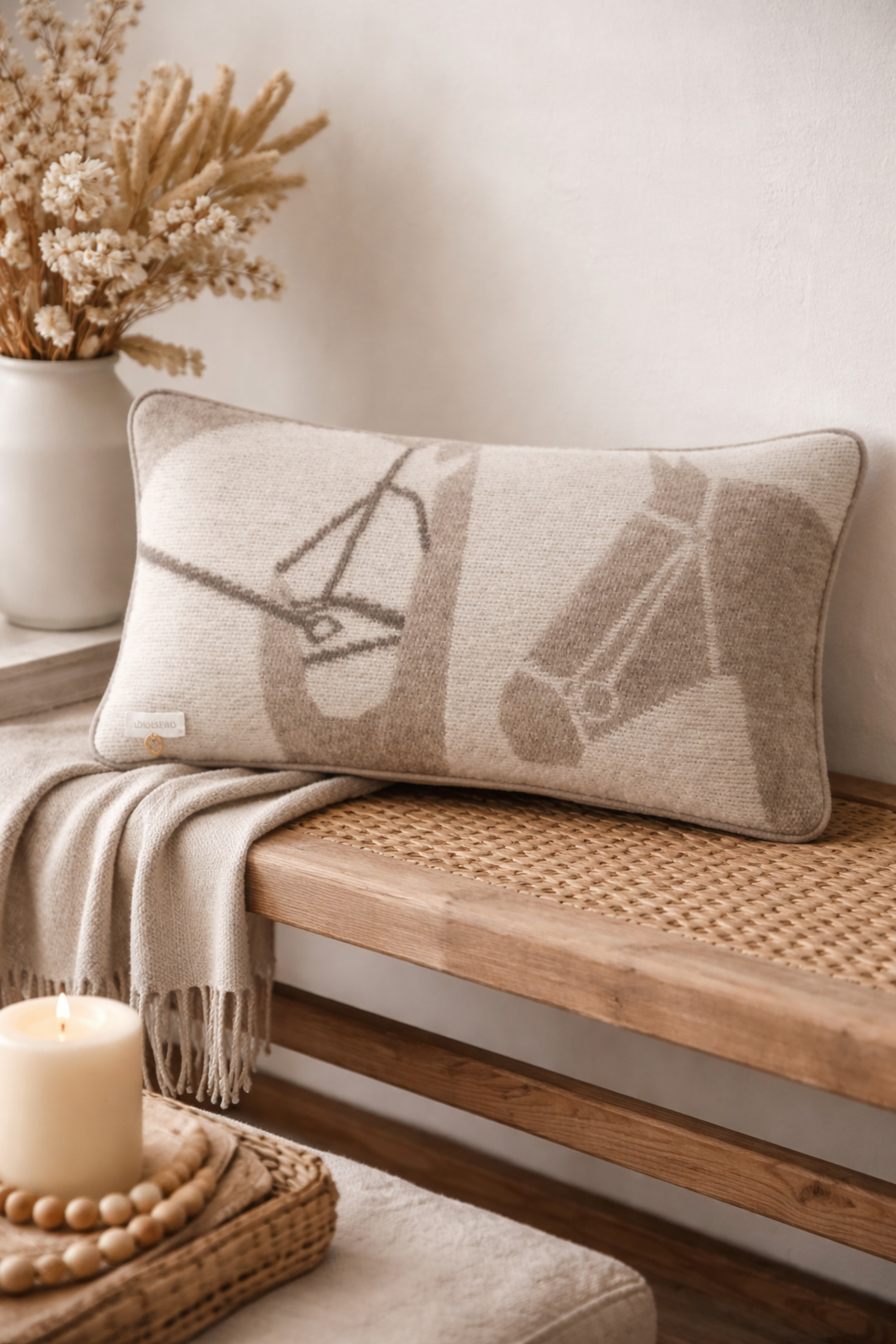 Orion Lumbar Wool Pillow