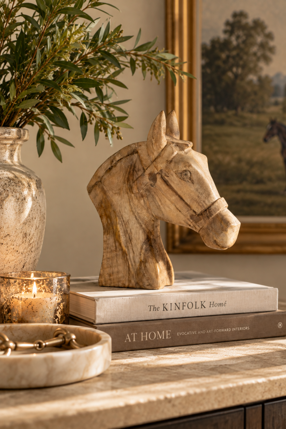 Palma Horse Head Accent