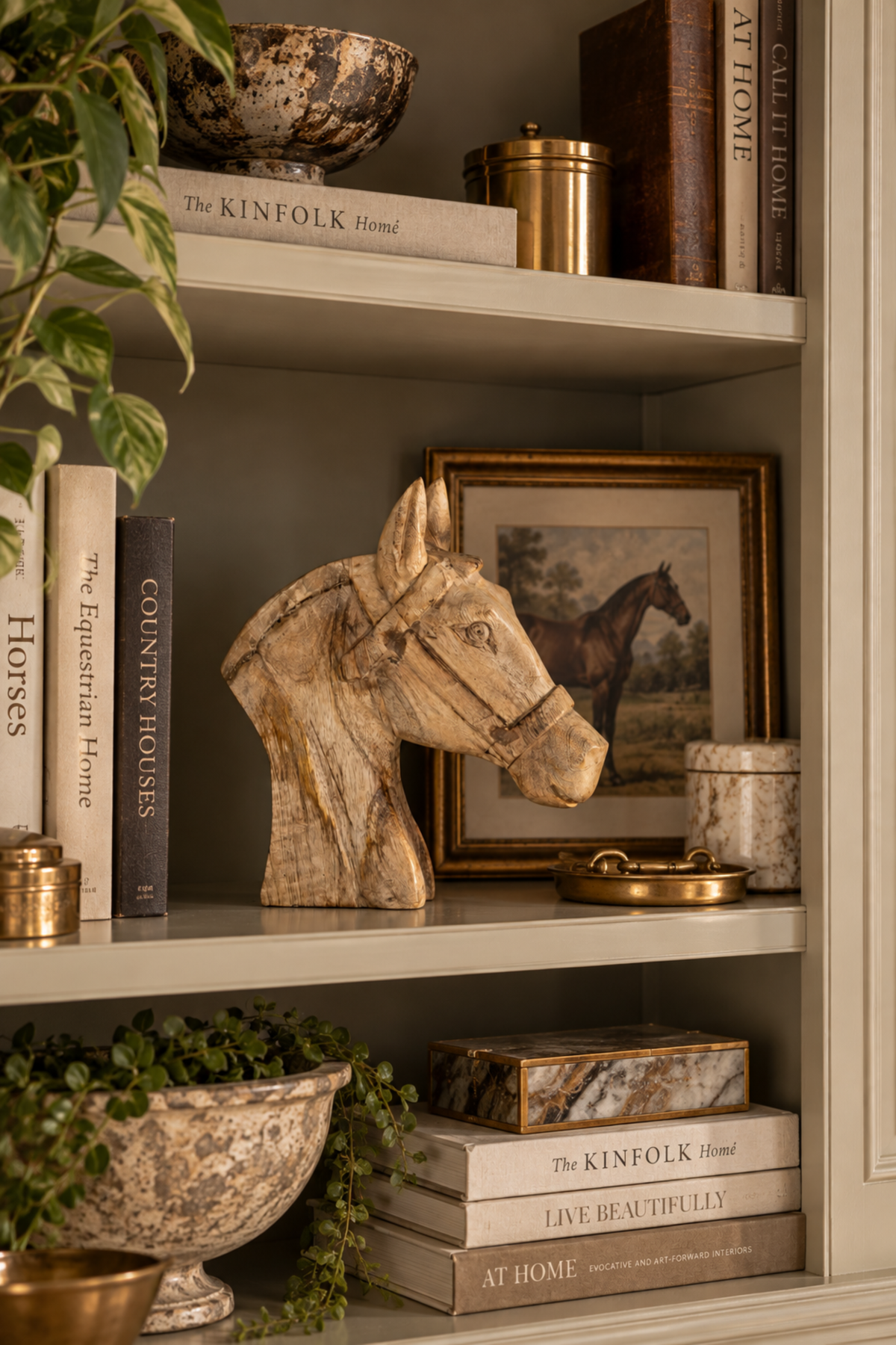 Palma Horse Head Accent