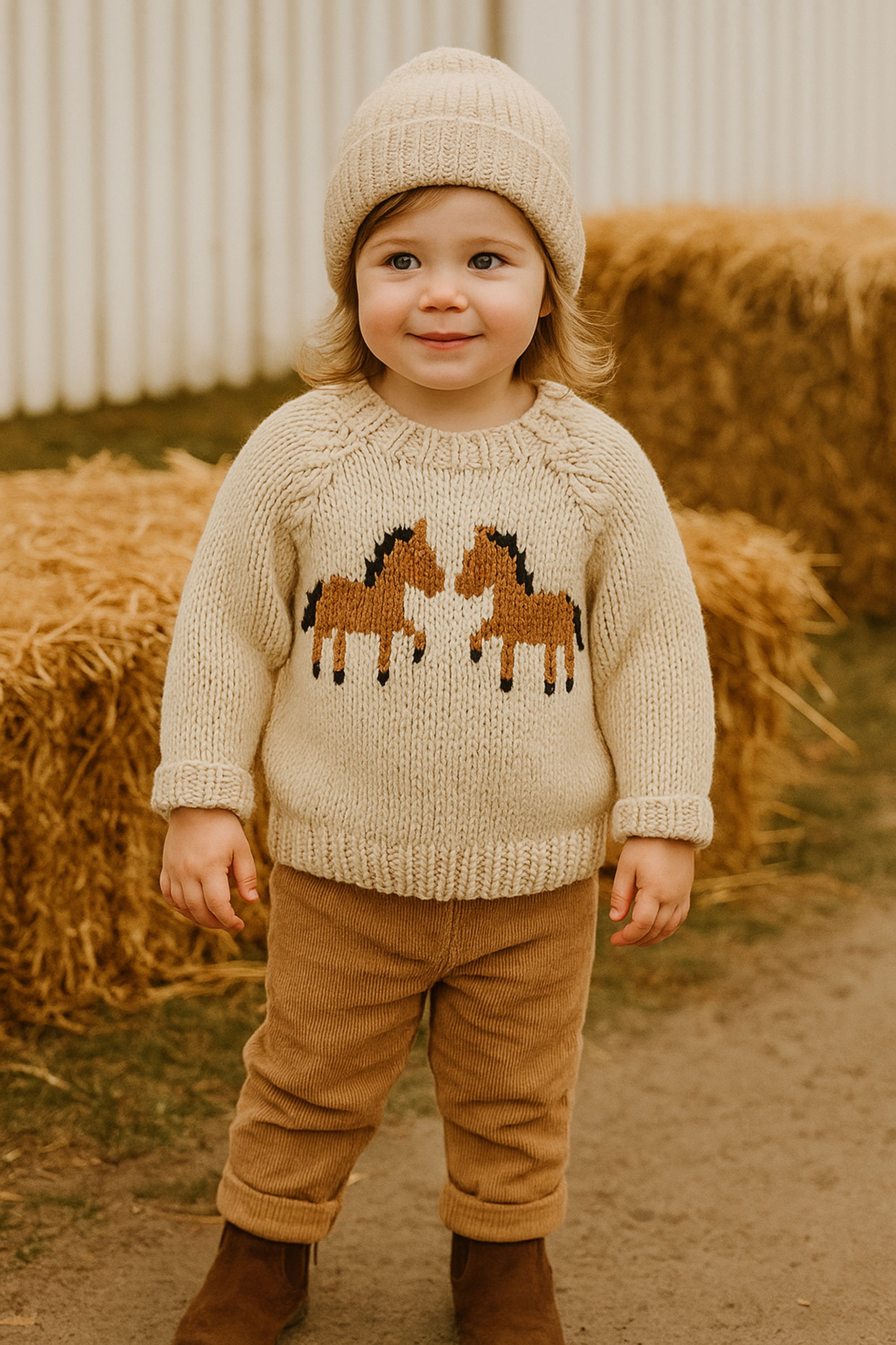 Payton Pony Knit Sweater