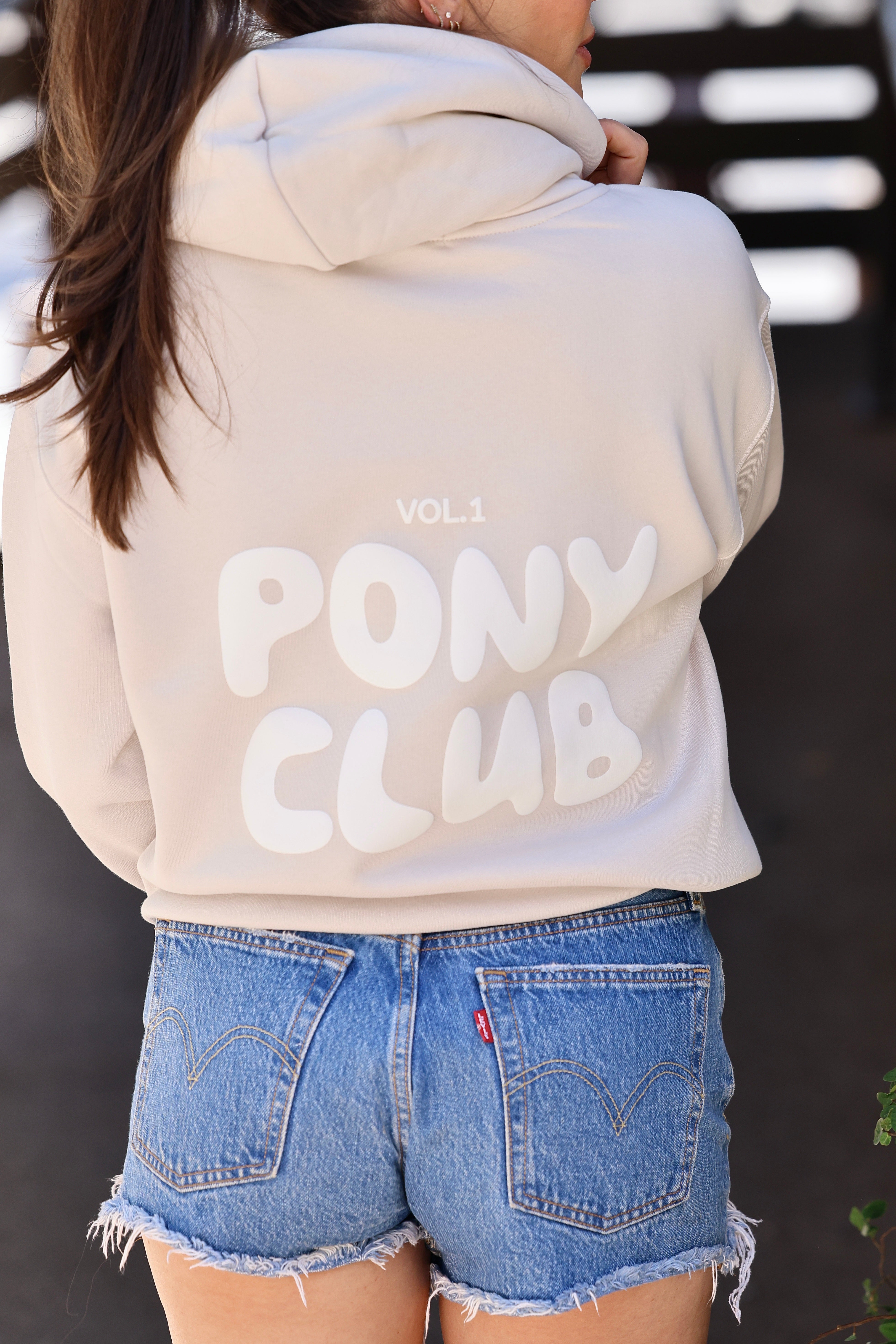 As Colour Pony Club Hoodie - Bone