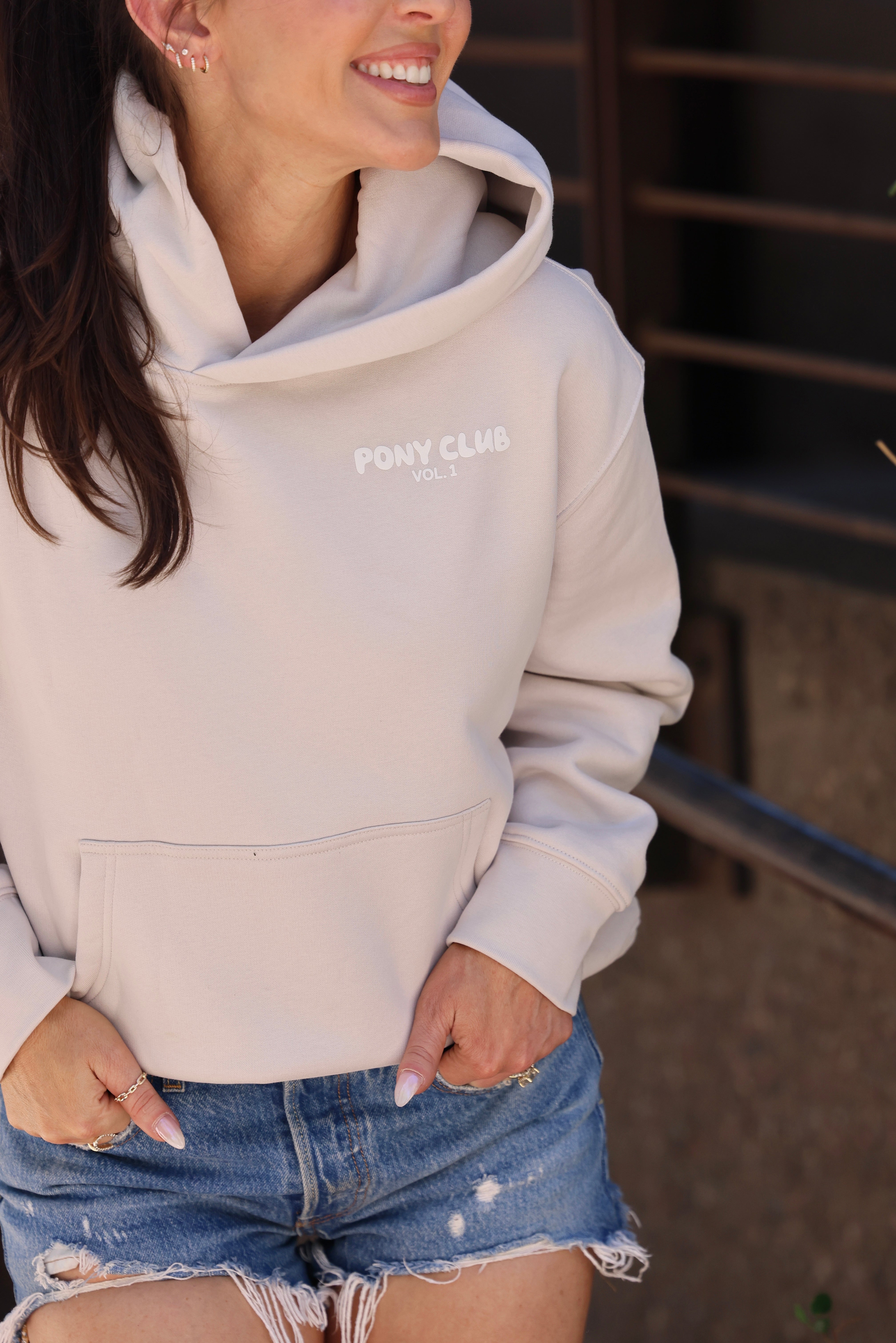 As Colour Pony Club Hoodie - Bone