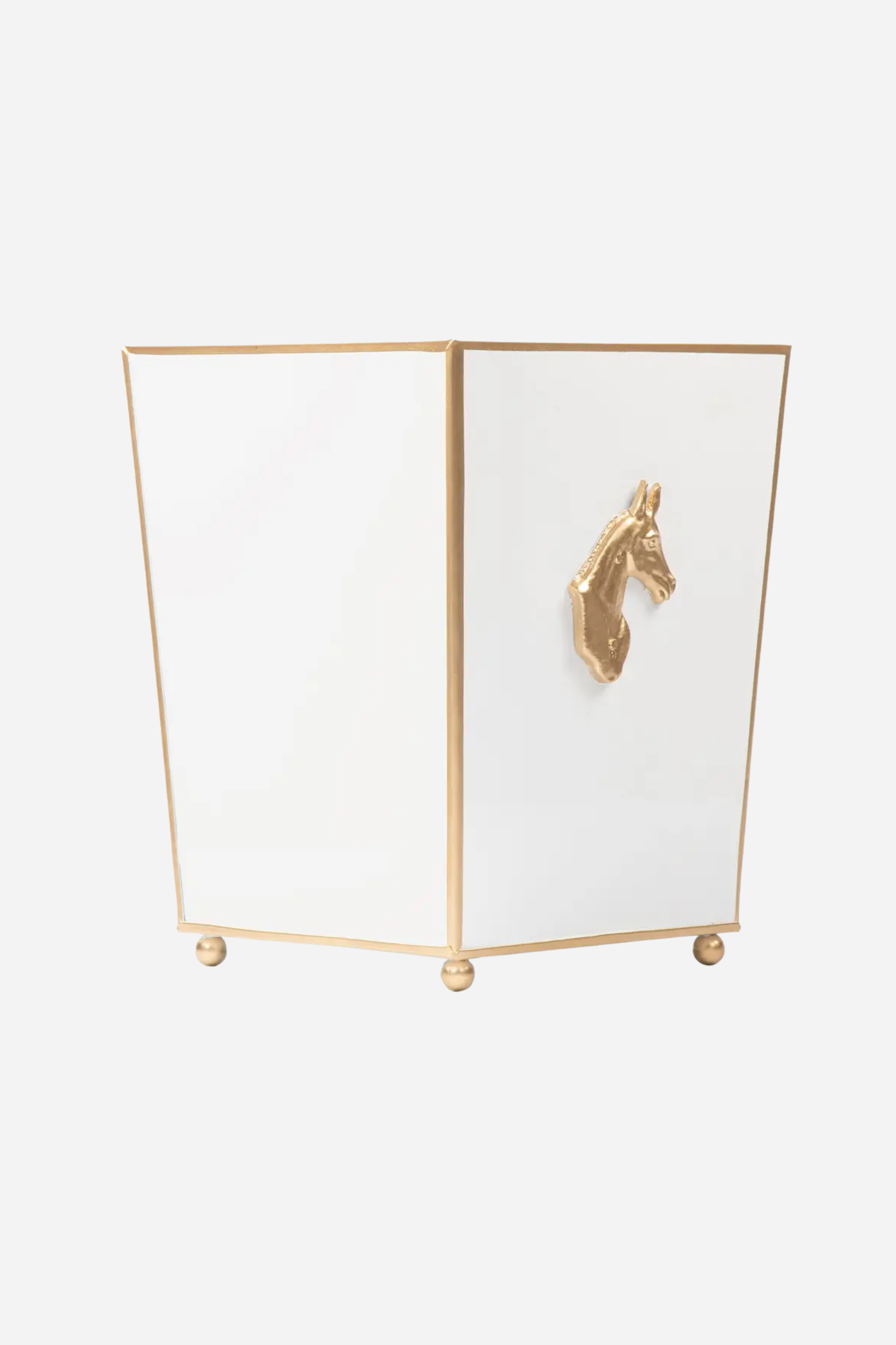 Regency Wastebasket - White
